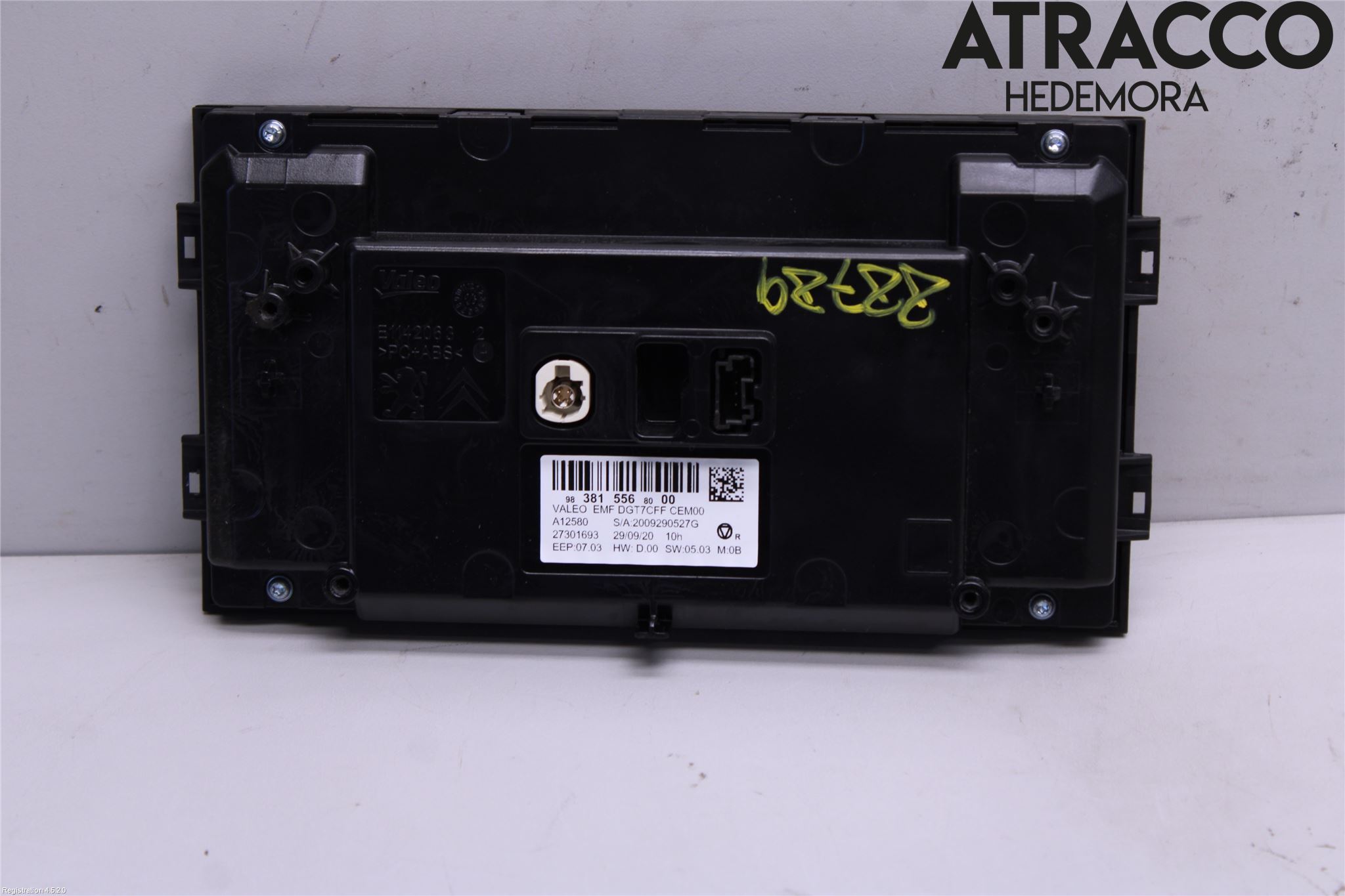 Peugeot 308 14-21 Multifunktionsdisplay