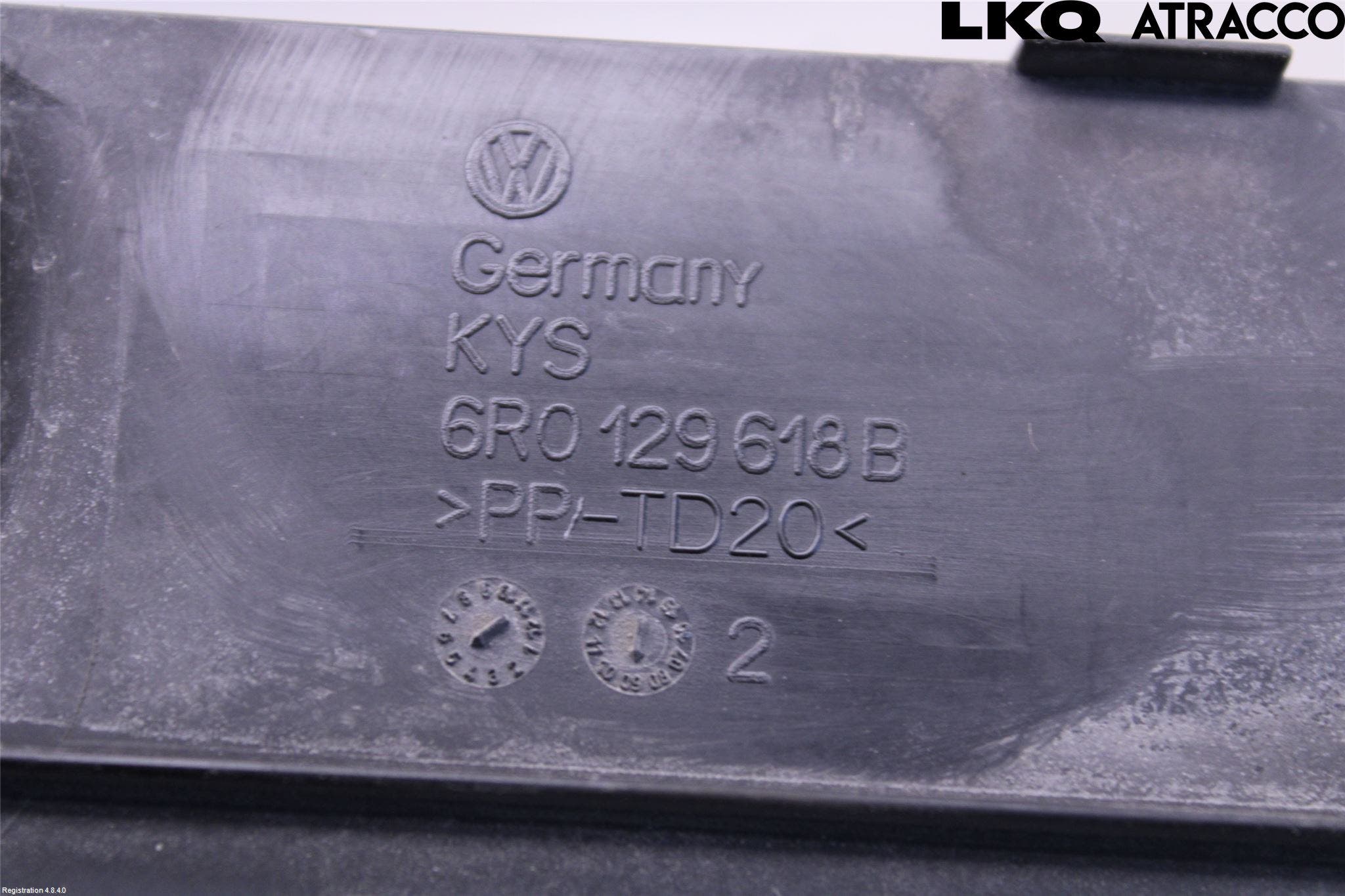 Volkswagen VW POLO 10-17 Förg-Bälg-Rör Mot Luftr