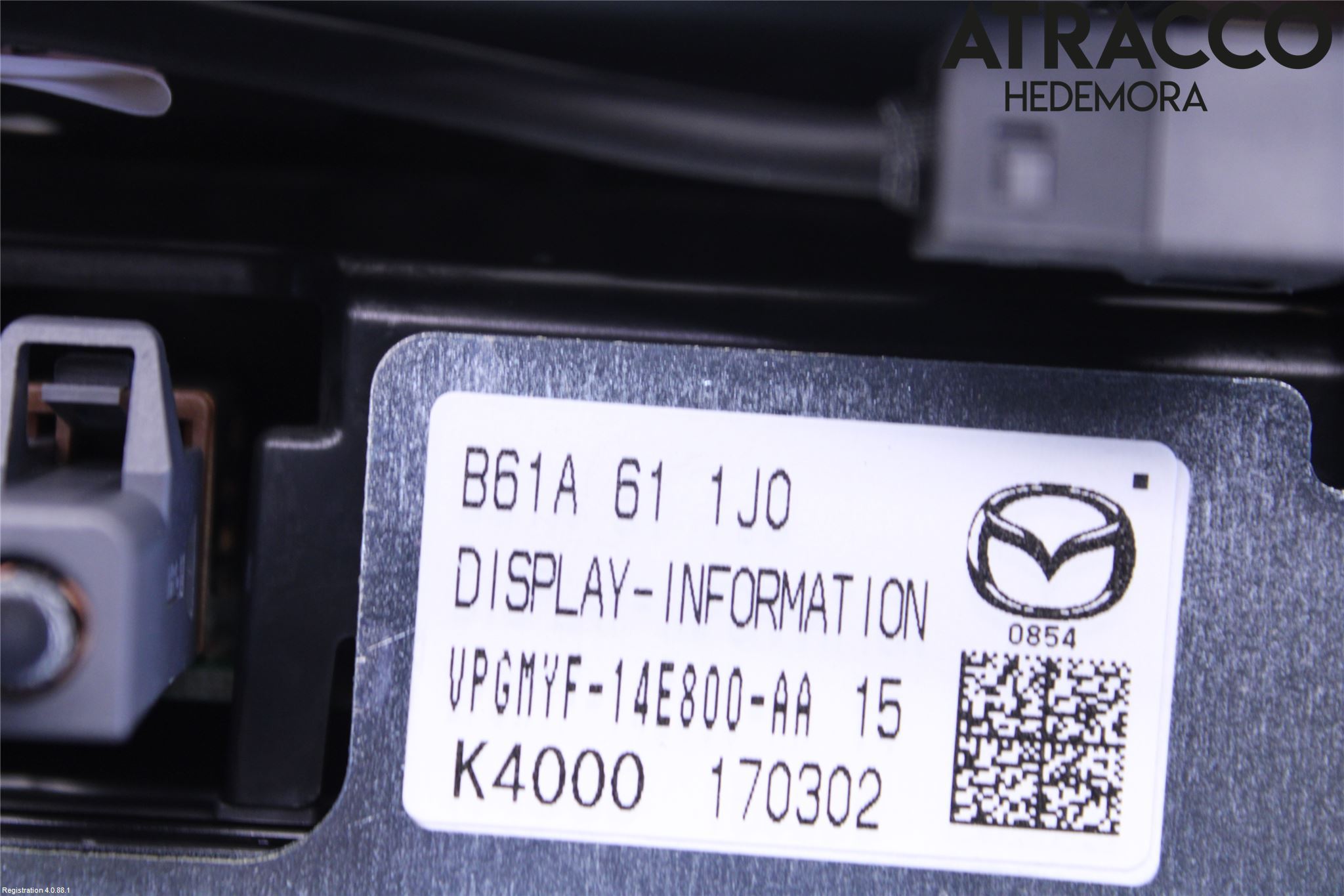 Mazda 3 III 14-19 Multifunktionsdisplay