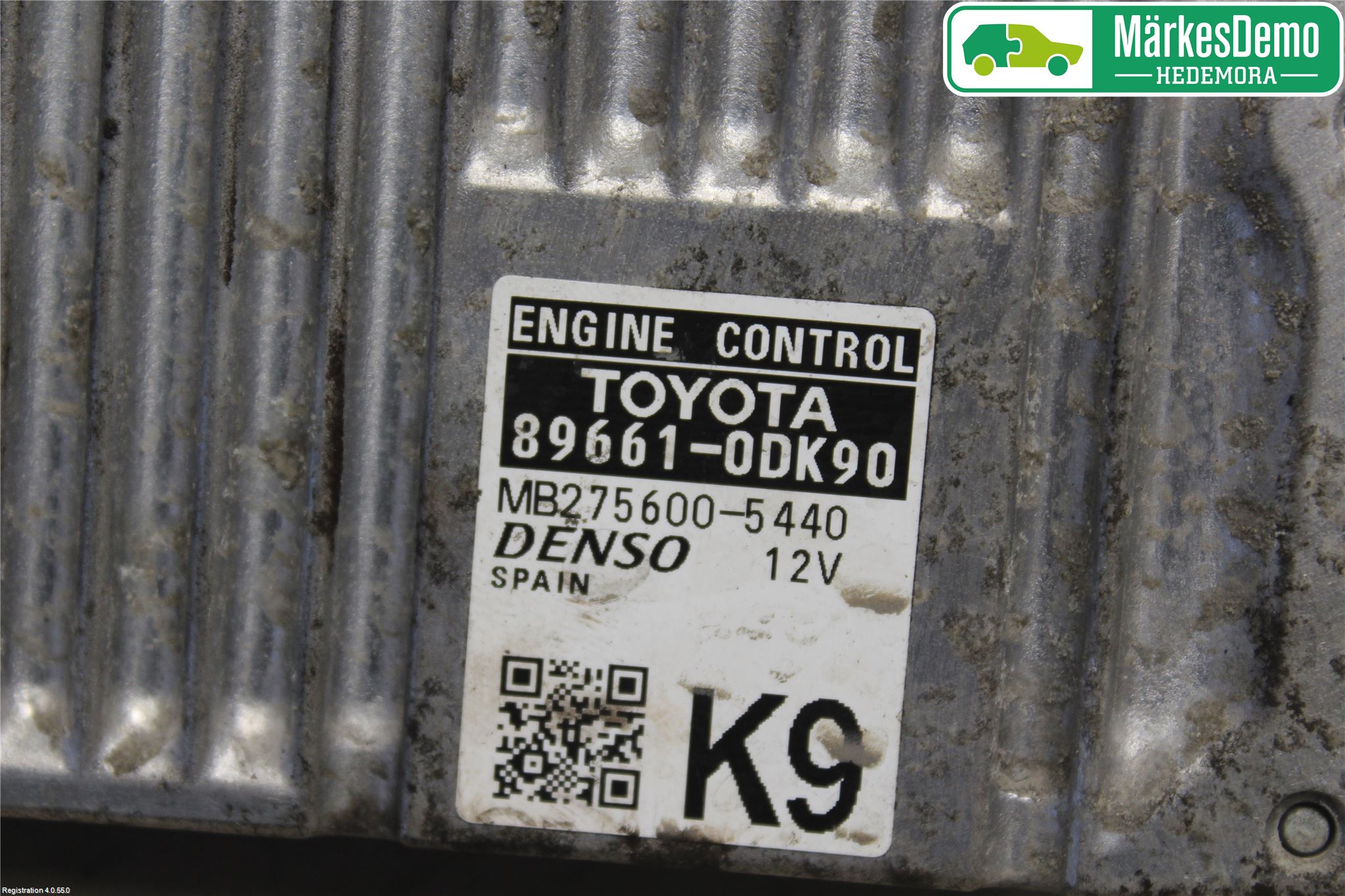 Toyota YARIS XP130 15-20 Styrenhet Insprut Bensin
