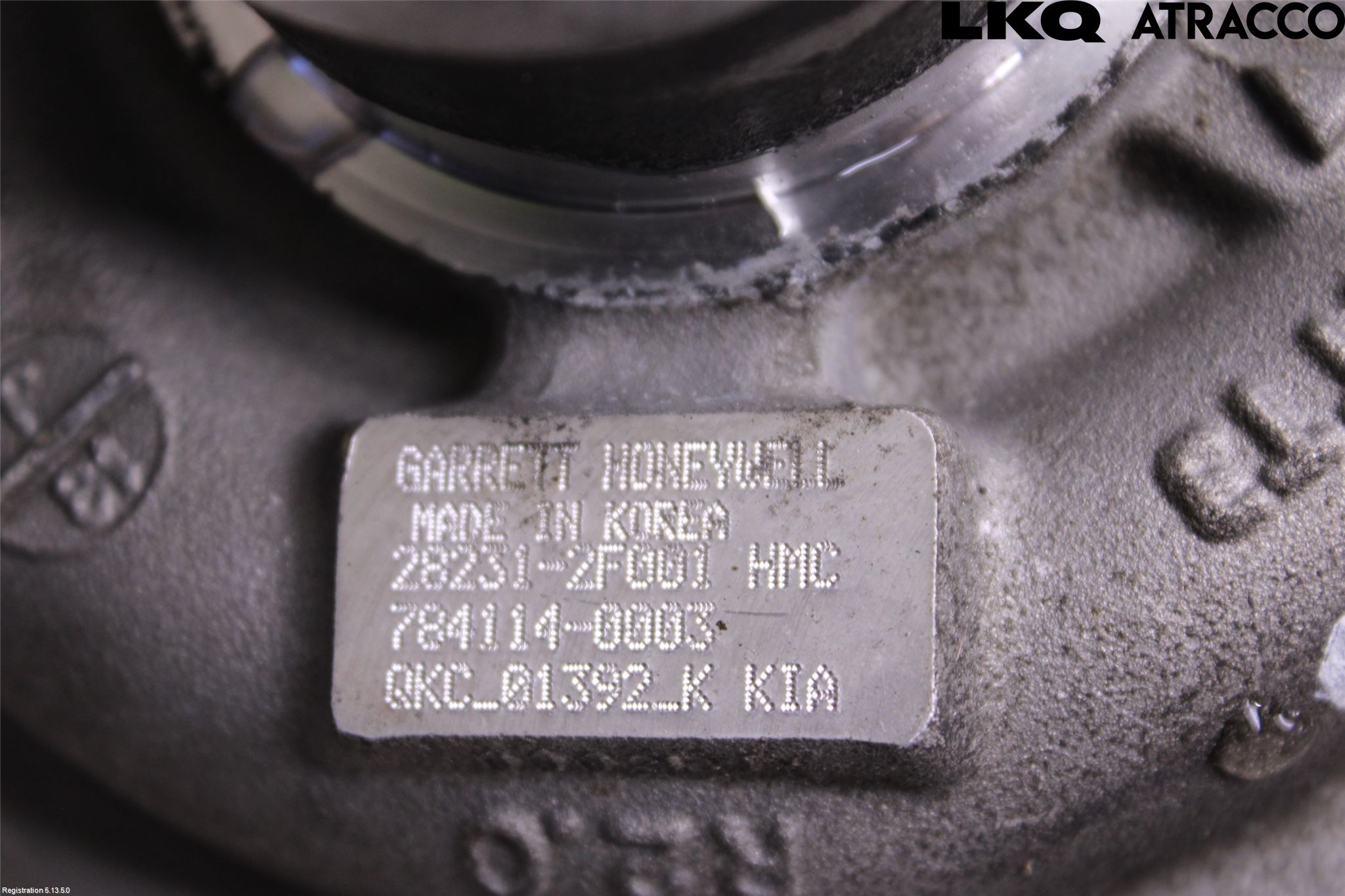 Kia SPORTAGE (SL) 11-15 Turboaggregat