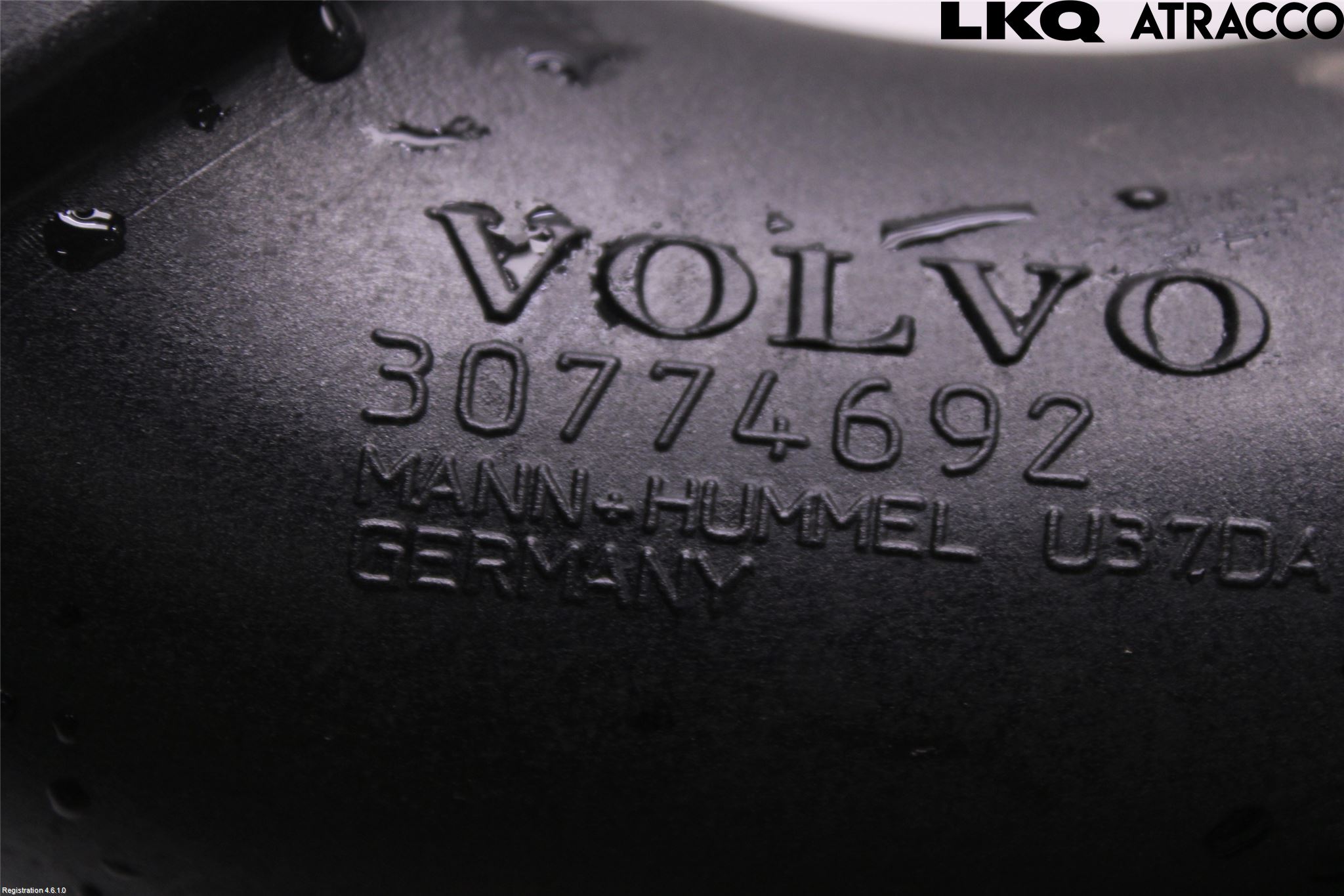 Volvo V70 08-13 Laddluft-Intercoolerrör