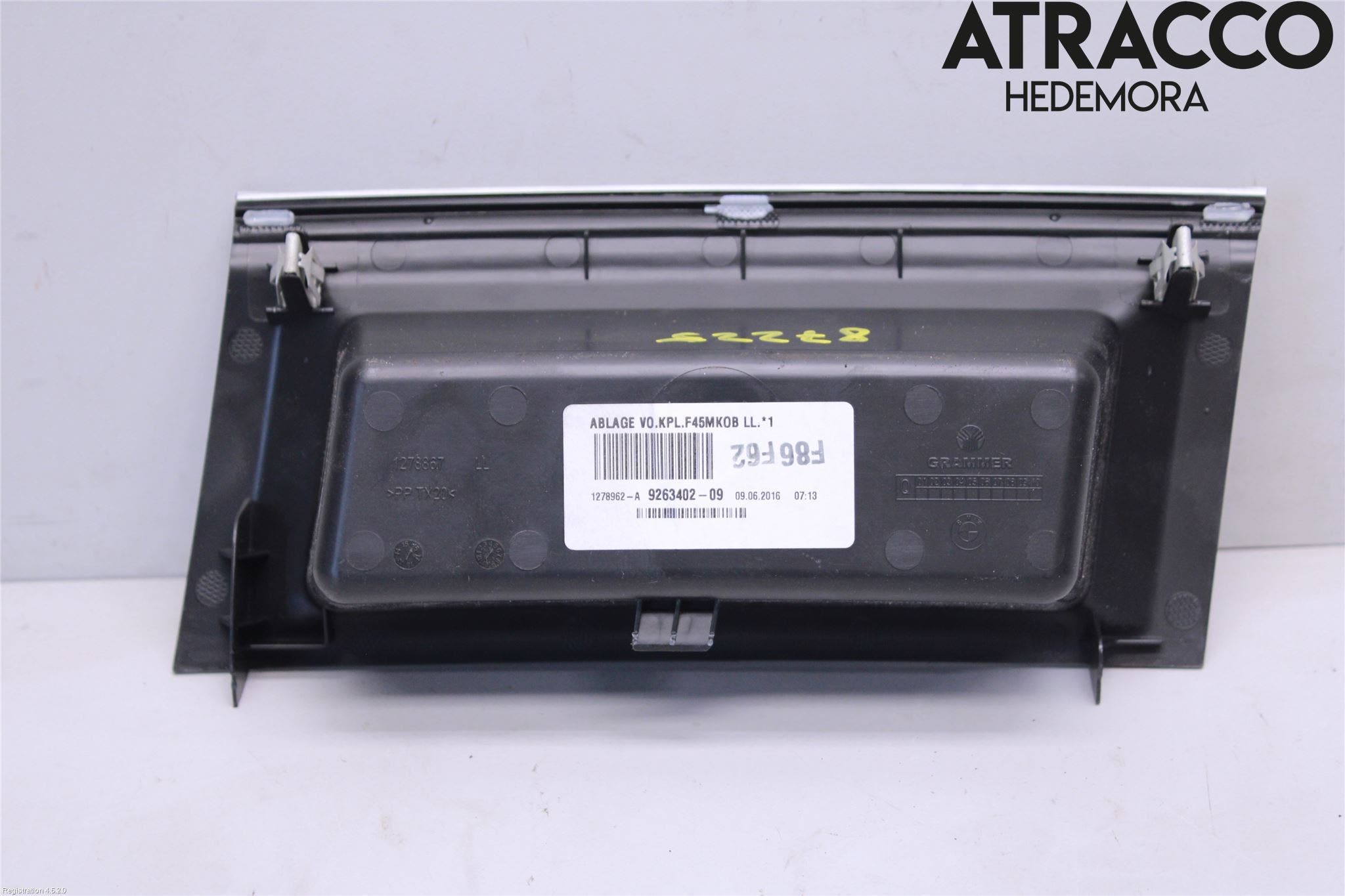 BMW 2 F45 Active Tourer 14-21 Instrumentbräda Förvaringsfack