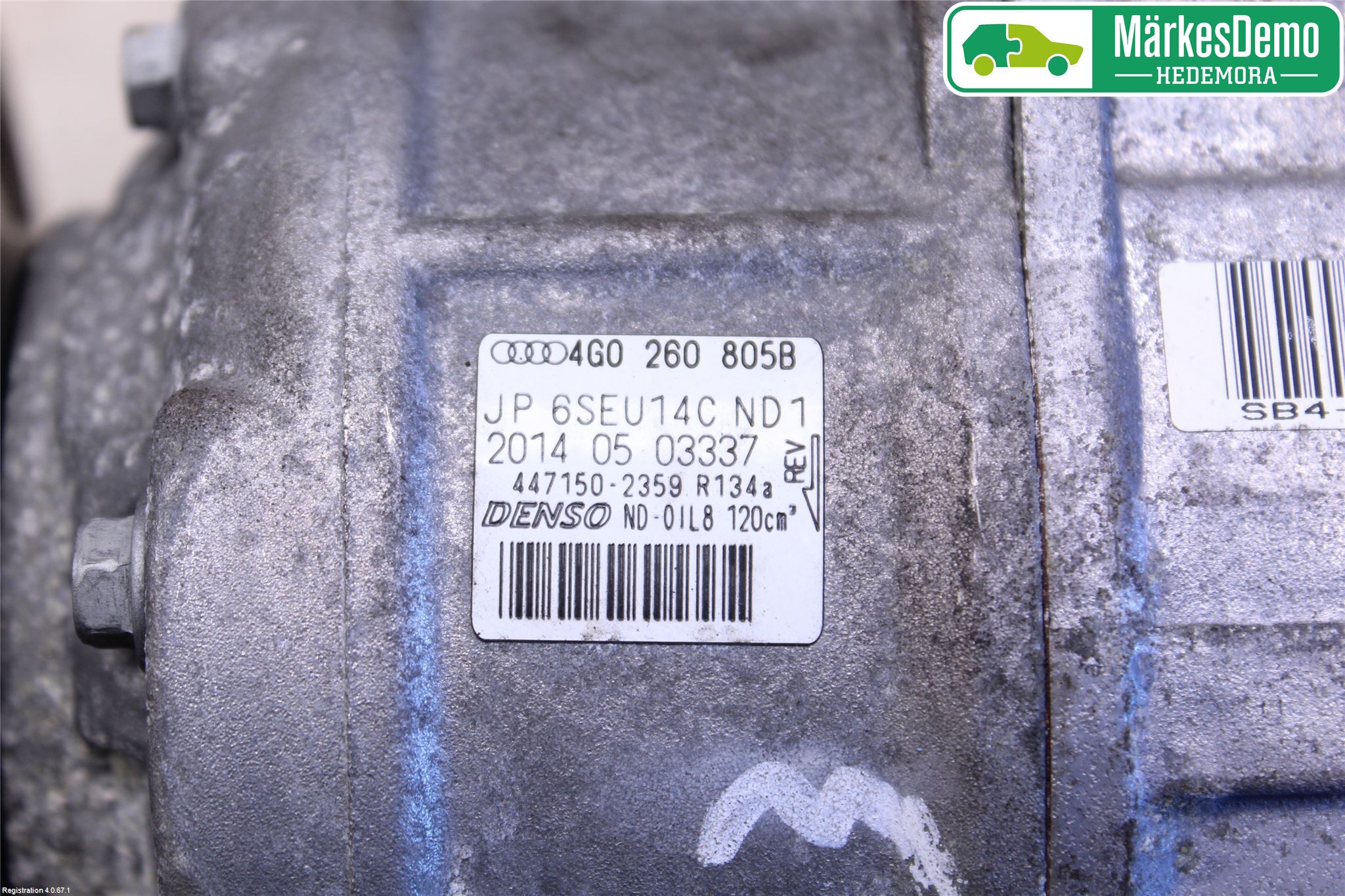 Audi A6/S6 4G 11-18 Ac Kompressor