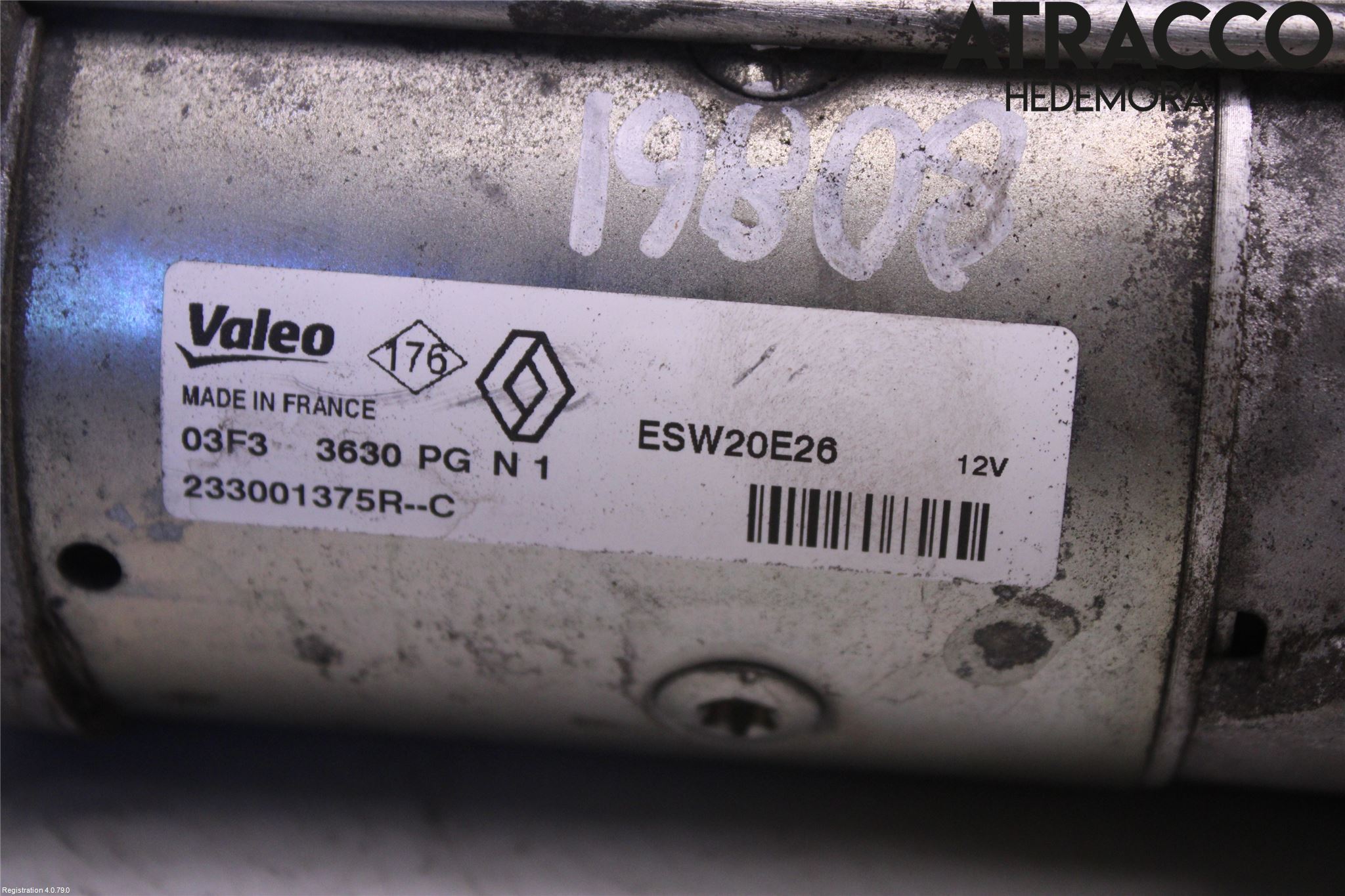 Nissan QASHQAI 10-14 Startmotor Diesel