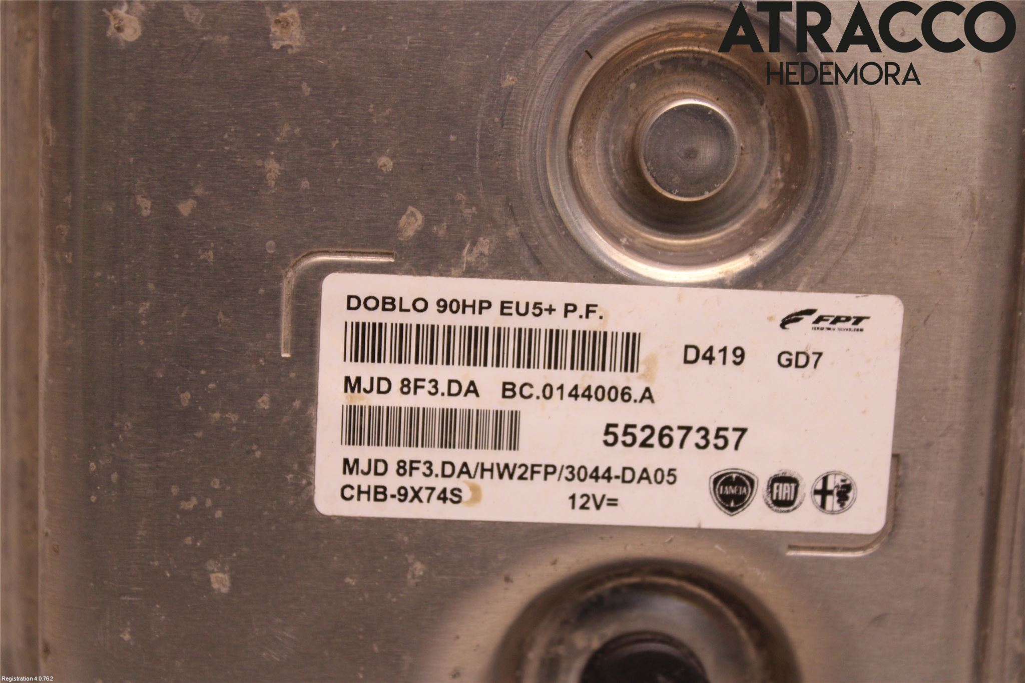 Fiat DOBLO CARGO Styrenhet Inspump Diesel