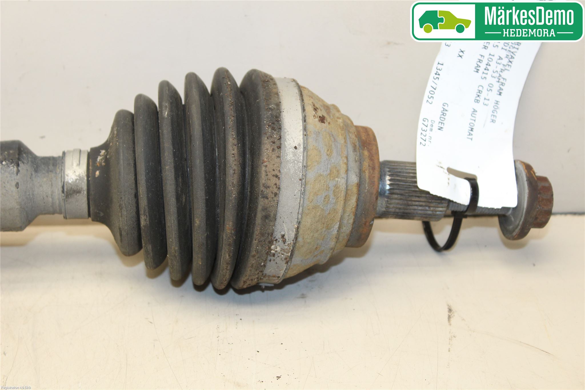 Audi A3/S3 8V 13-20 Drivaxel Fram Höger