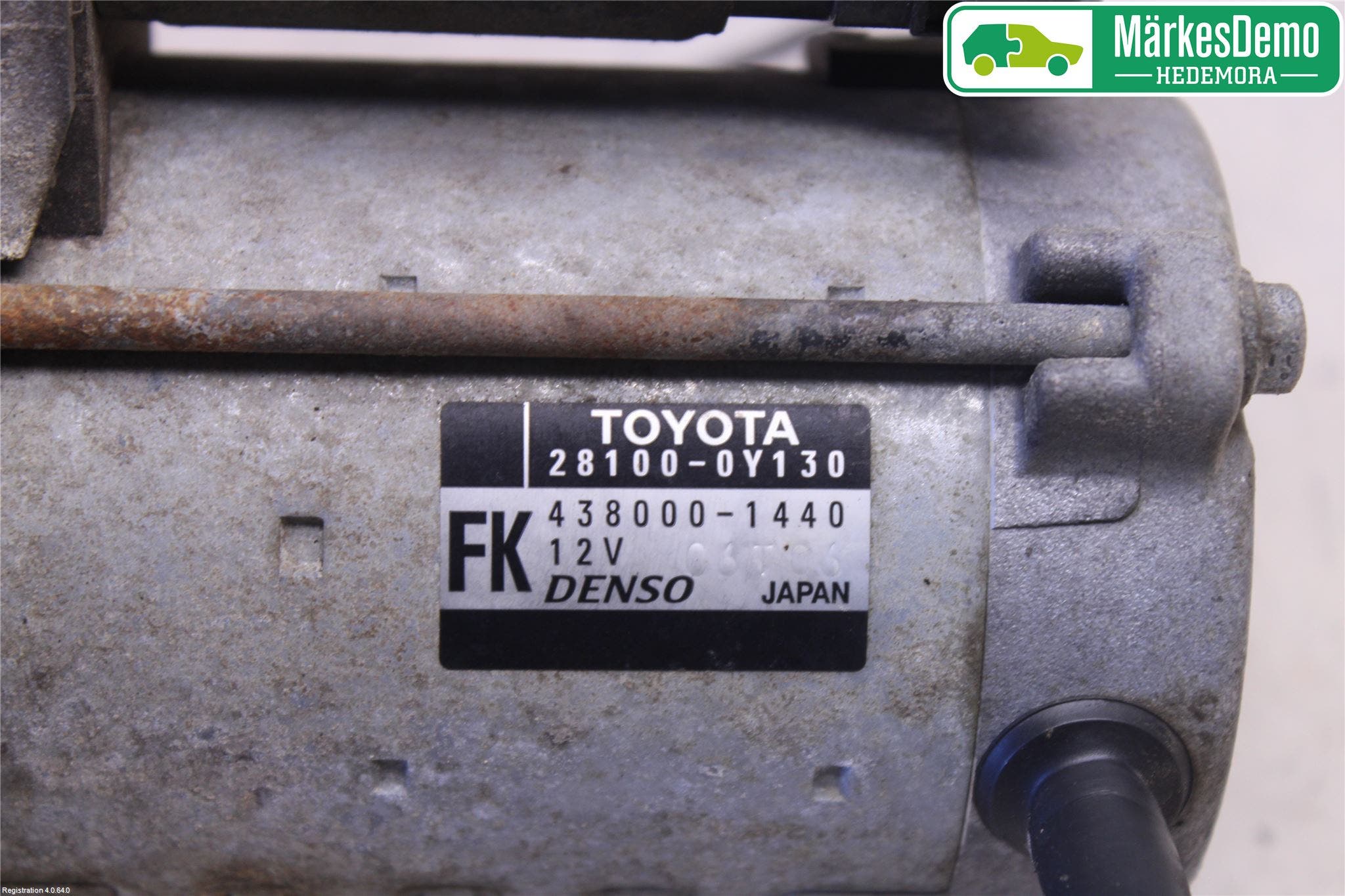 Toyota YARIS XP130 15-20 Startmotor