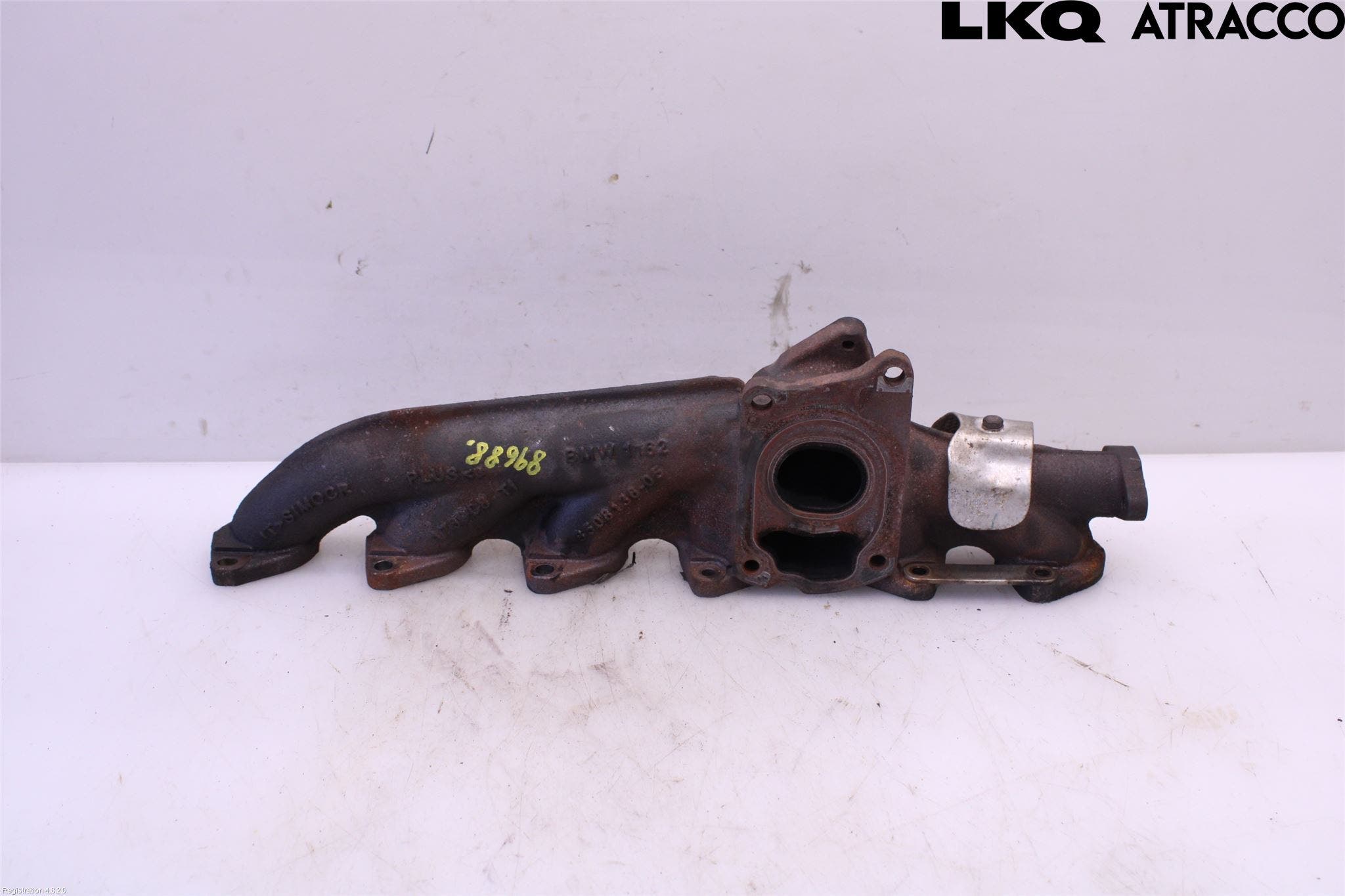 BMW 5 F10/F11/F18 09-17 Grenrör Avgas