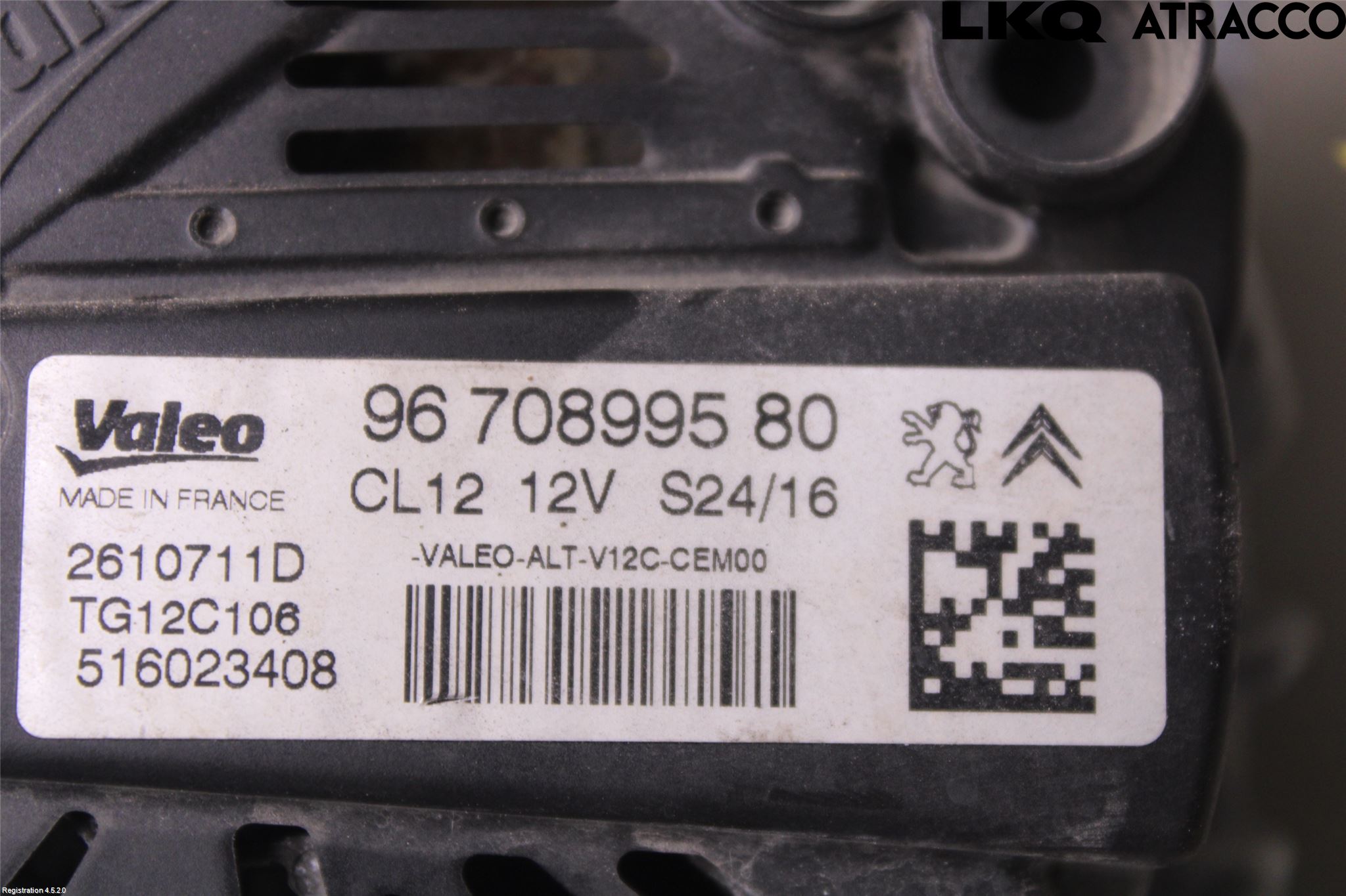 Peugeot 2008 13-20 Generator