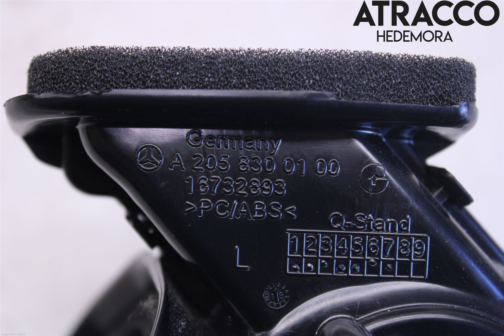 Mercedes-Benz MB GLC-KLASS (X253/C253) 15-22 Defrosterslang
