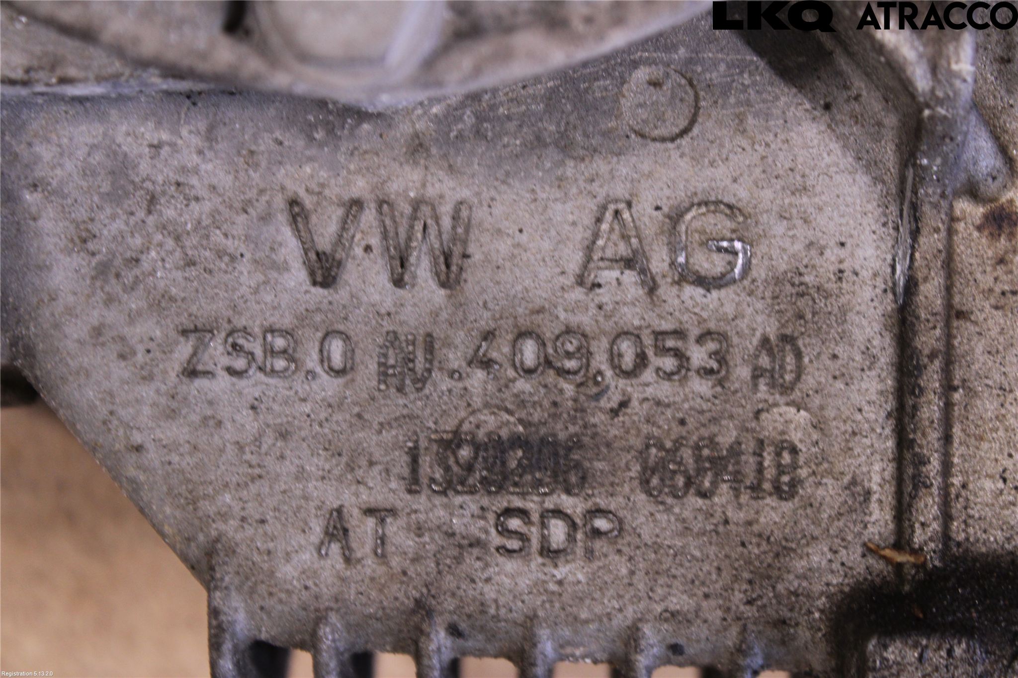 Volkswagen VW CADDY 16-20 Växel Fördelningslåda