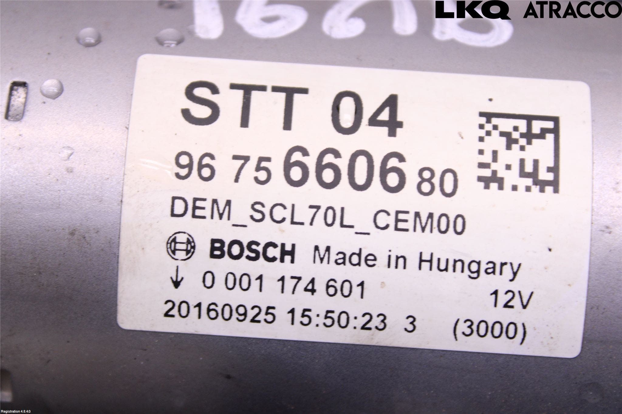 Citroen BERLINGO 08-18 Startmotor Diesel