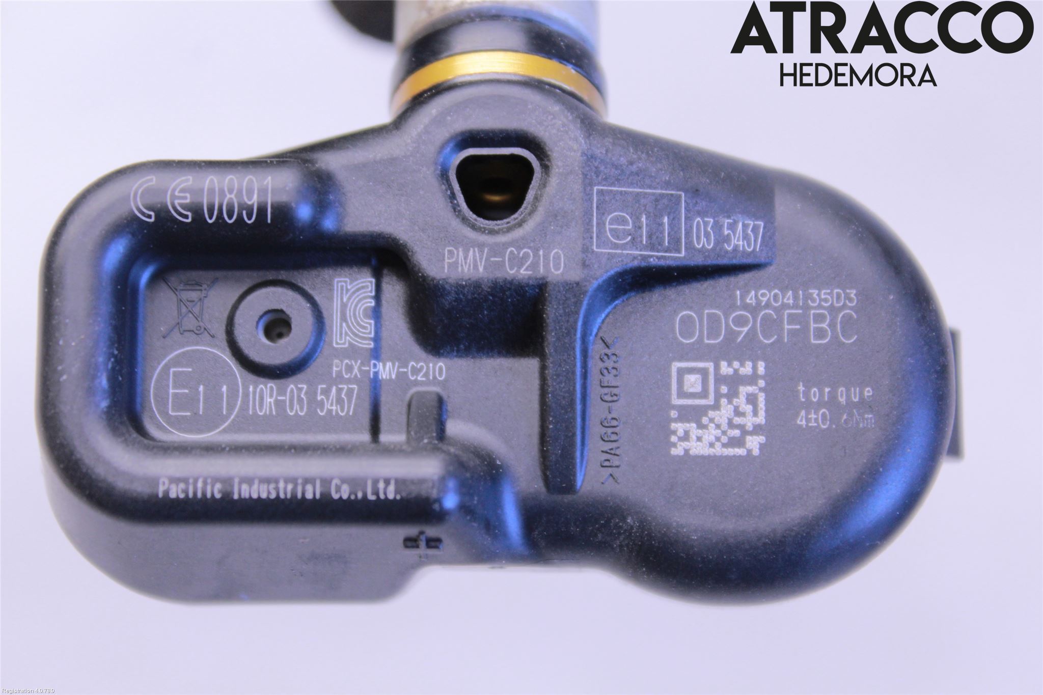 Toyota YARIS XP130 15-20 Givare Däcktryck