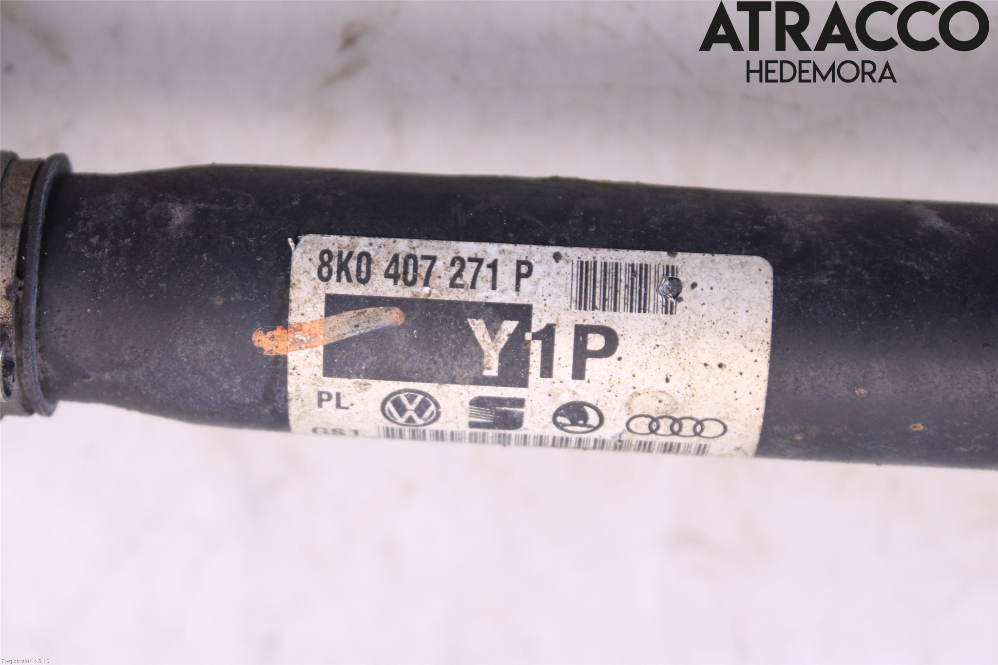 Audi A4/S4 08-11 Drivaxel Fram Höger