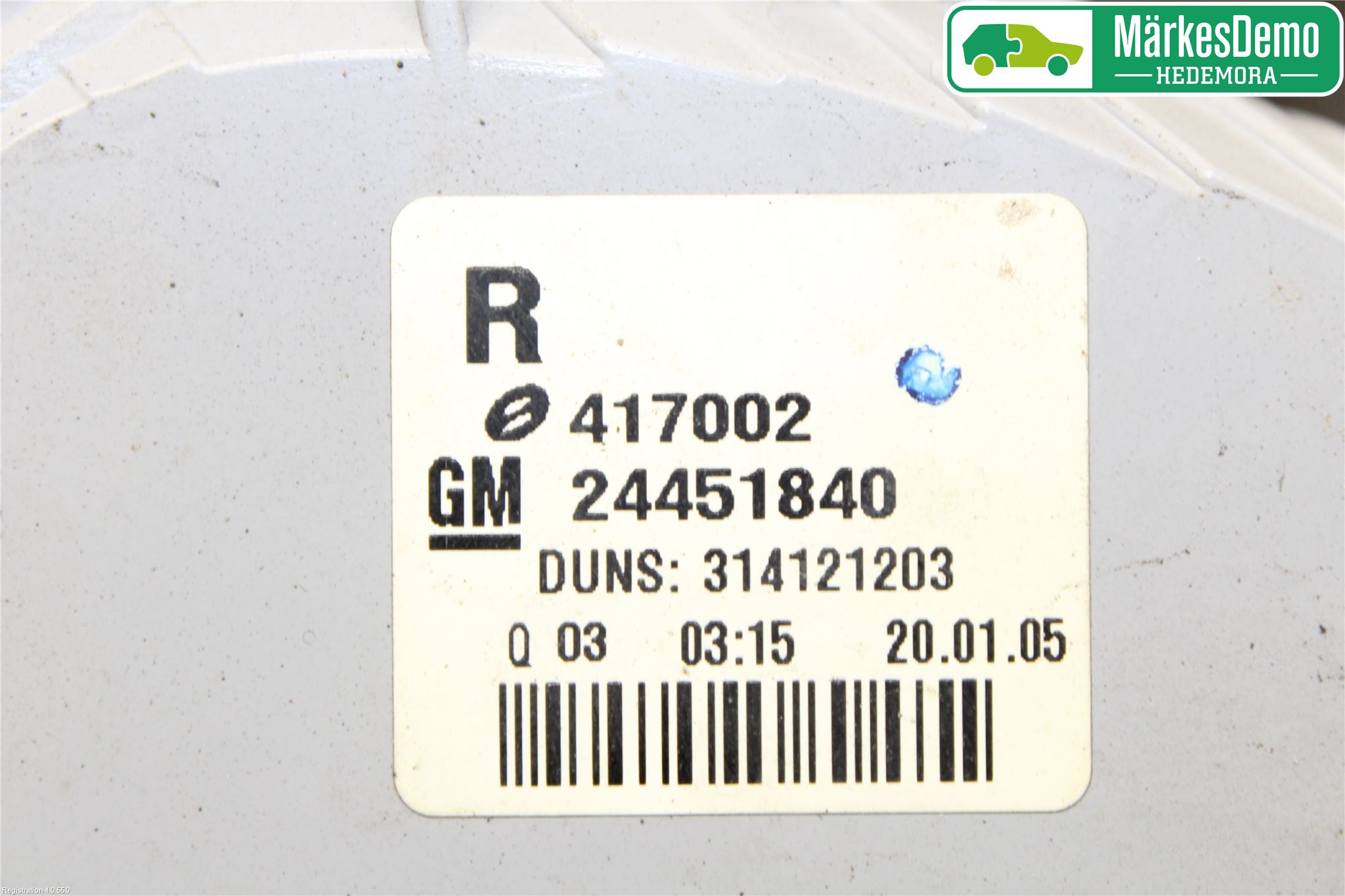 Opel ASTRA H 04-12 Bakljus Höger