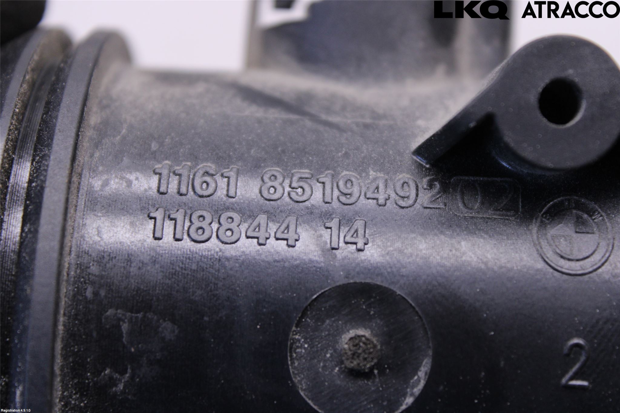BMW 5 F10/F11/F18 09-17 Laddluft-Intercoolerrör