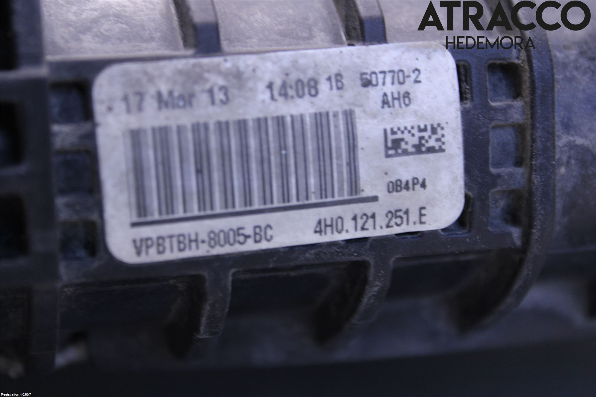 Audi A8/S8 4H 10-17 Kylare Aut