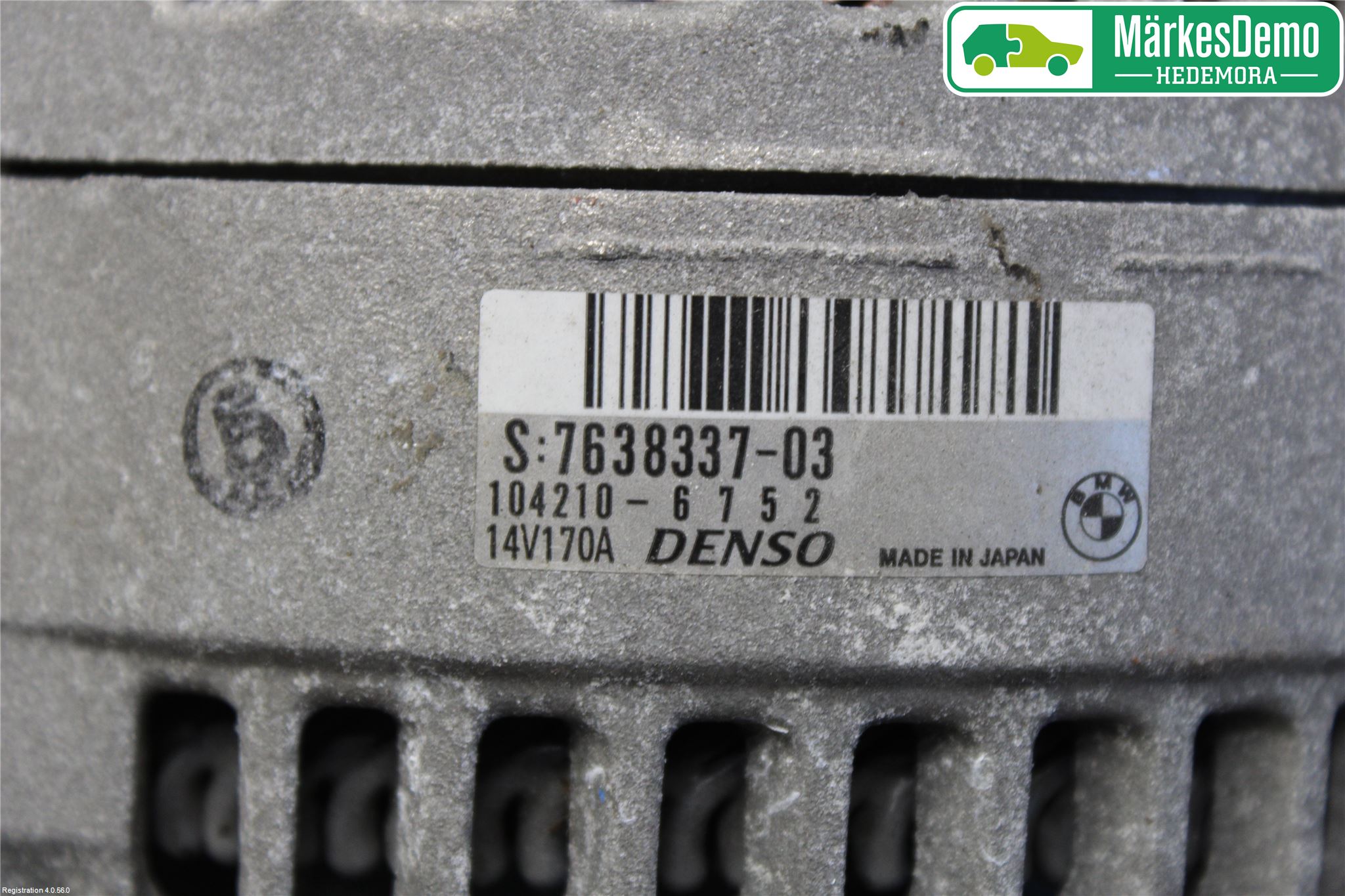 BMW 1 F20/F21 11-19 Generator