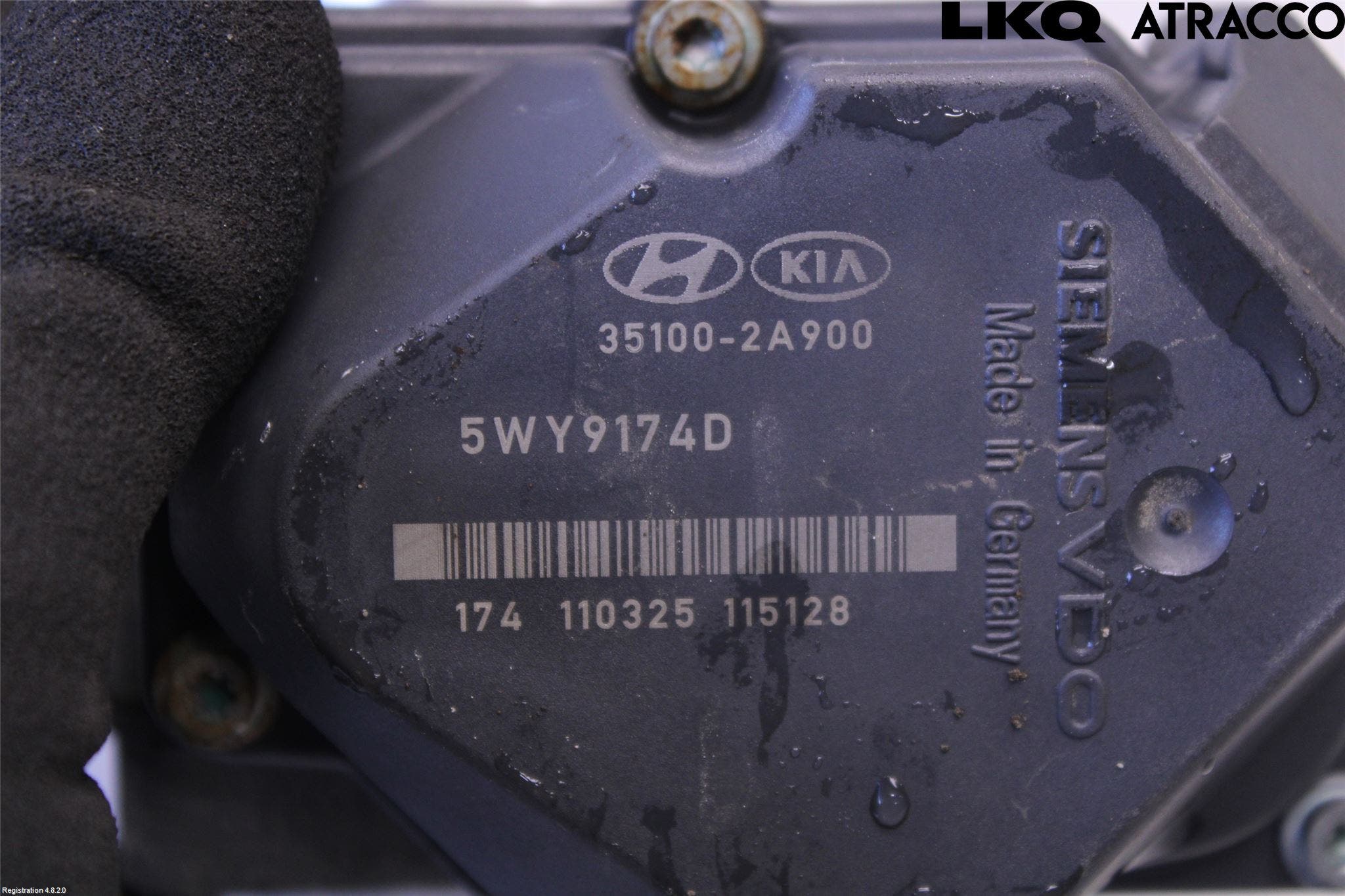 Kia CEED 06-12 Injspjällhus