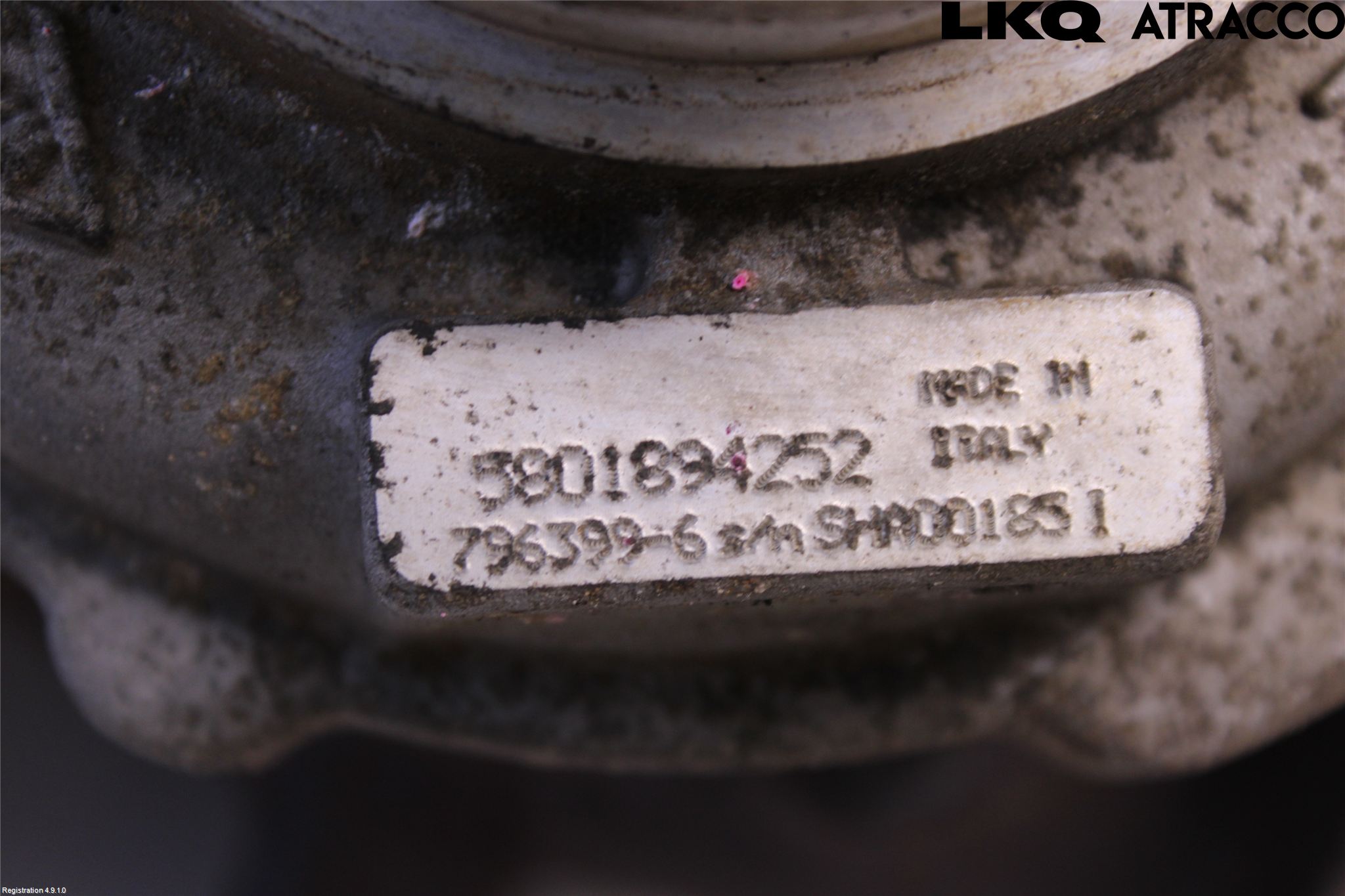 Iveco DAILY 14->> Turboaggregat