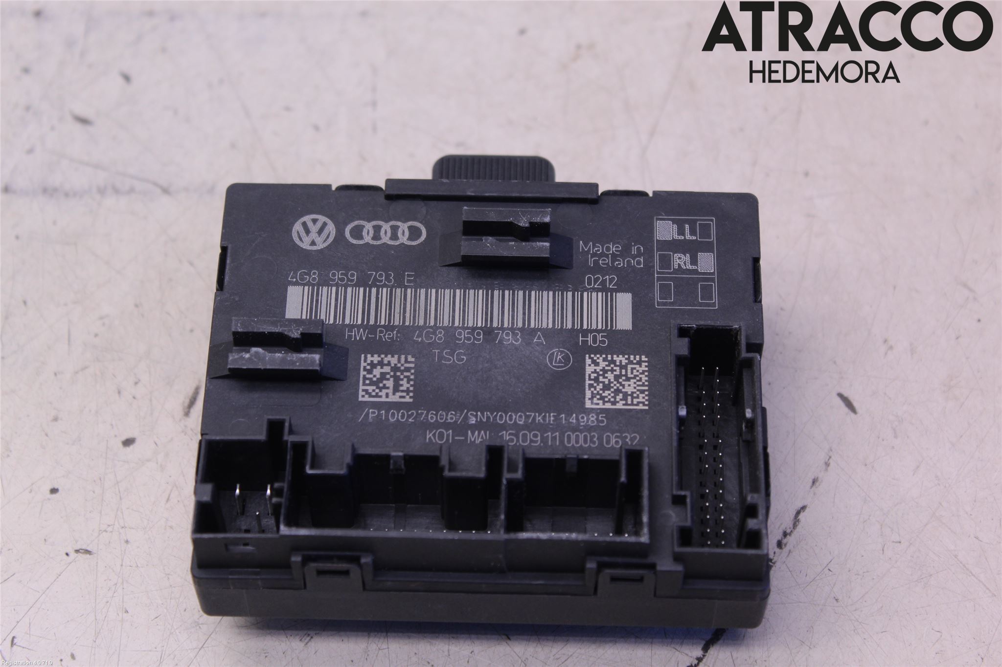 Audi A6/S6 4G 11-18 Styrenhet Dörr