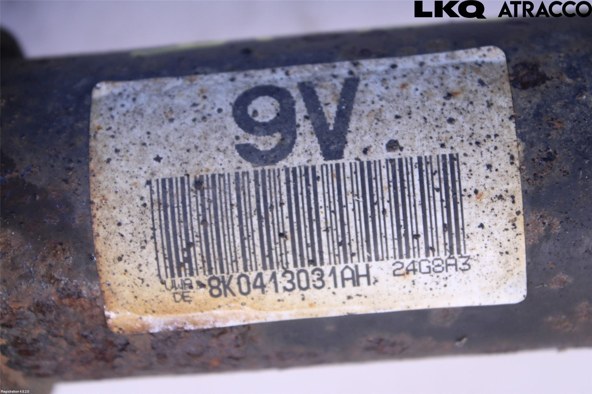 Audi A4/S4 08-11 Fjäderben Fram Vänster