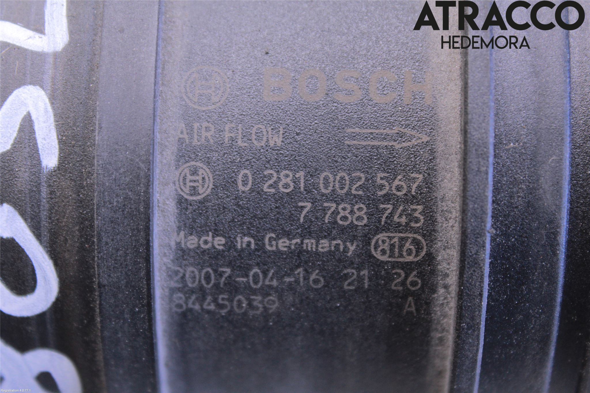 BMW 1 E87/81 5D/3D 03-11 Injluftmassamätare