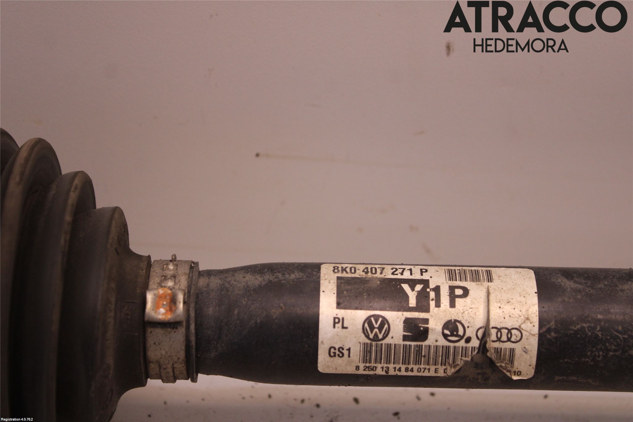 Audi A4 ALLROAD 09-16 Drivaxel Fram Höger