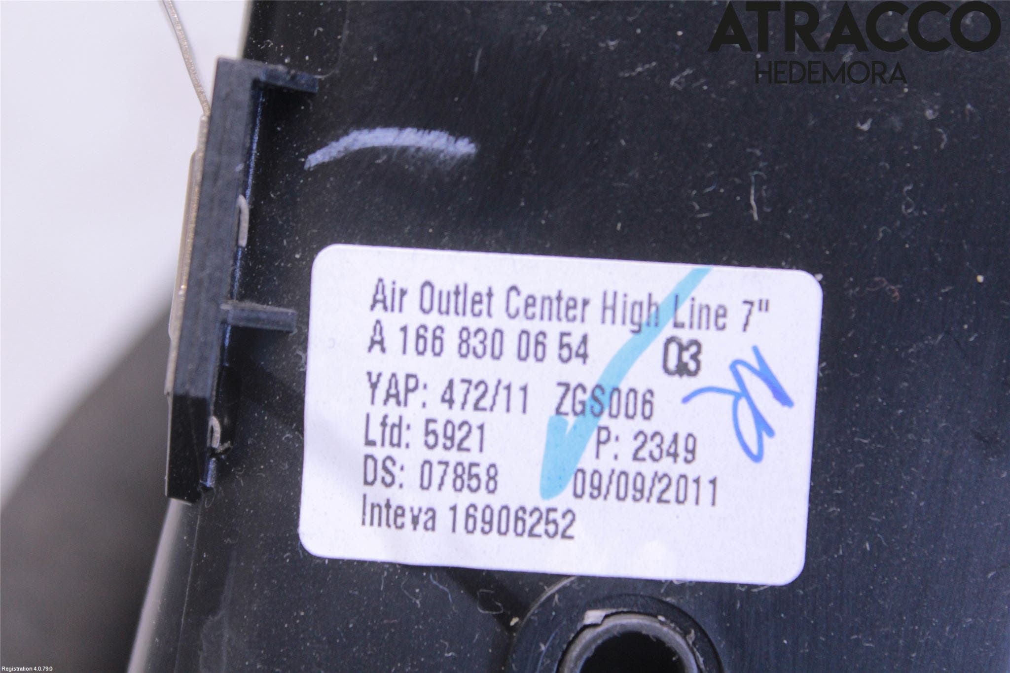 Mercedes-Benz MB GL/GLS-KLASS (X166) 12-19 Defrosterkanal-Munstycke