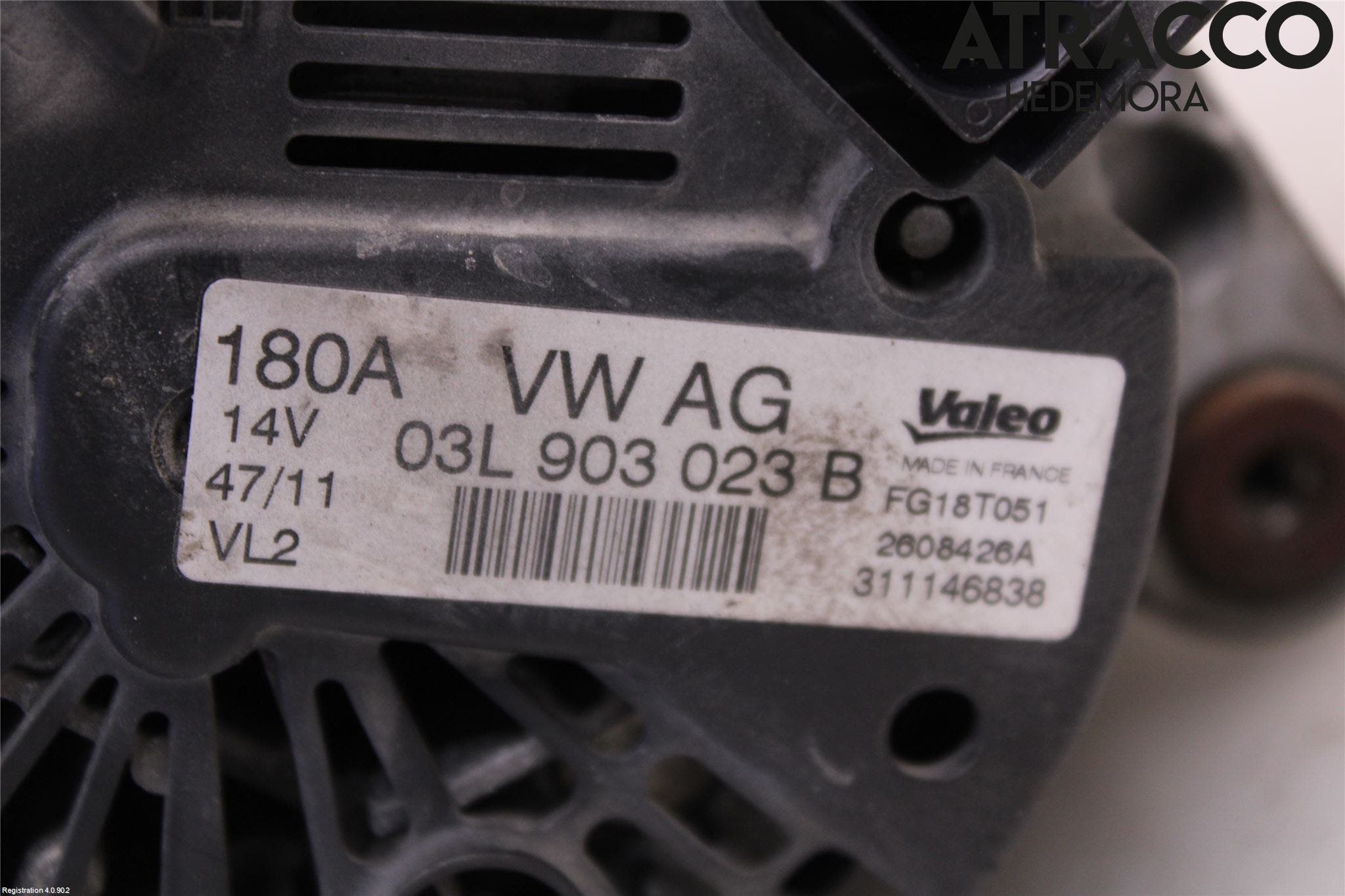 Volkswagen VW PASSAT 11-14 Generator