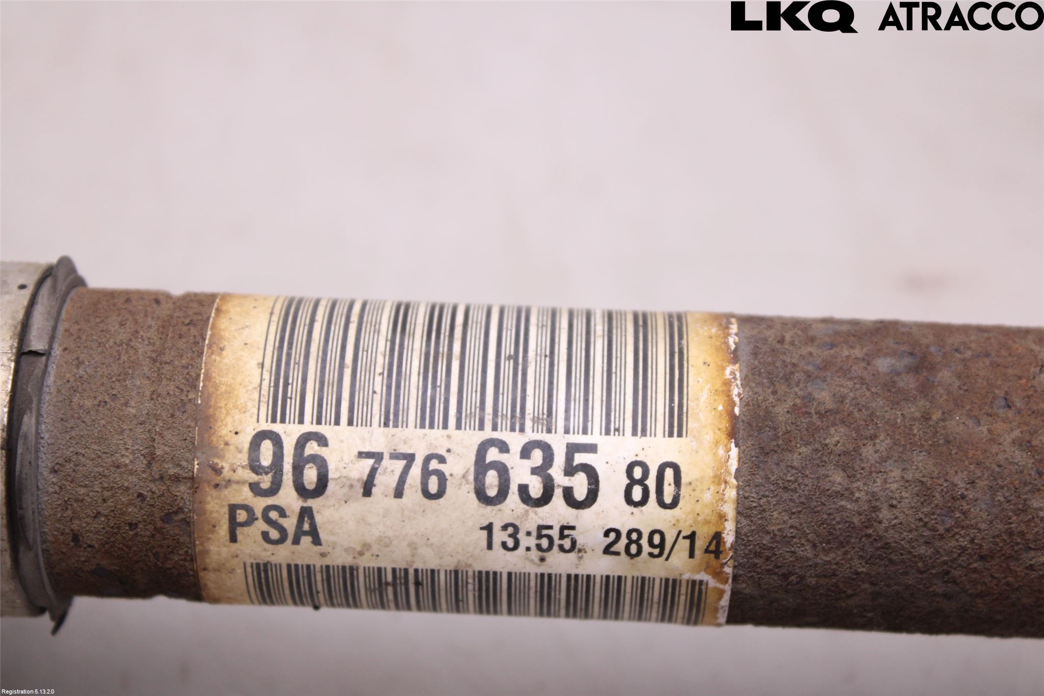 Citroen C4 PICASSO 14-18 Drivaxel Fram Höger