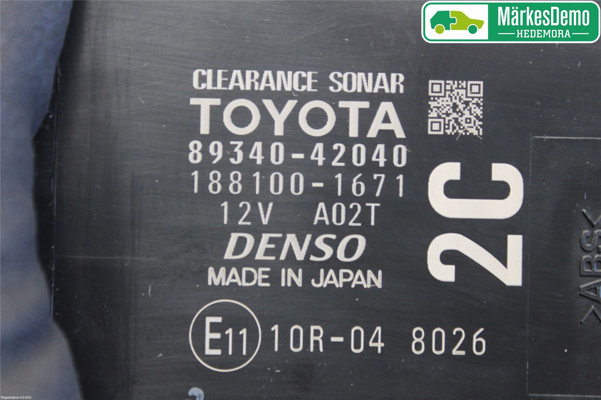 Toyota RAV4 13-18 Styrenhet Parkeringshjälp