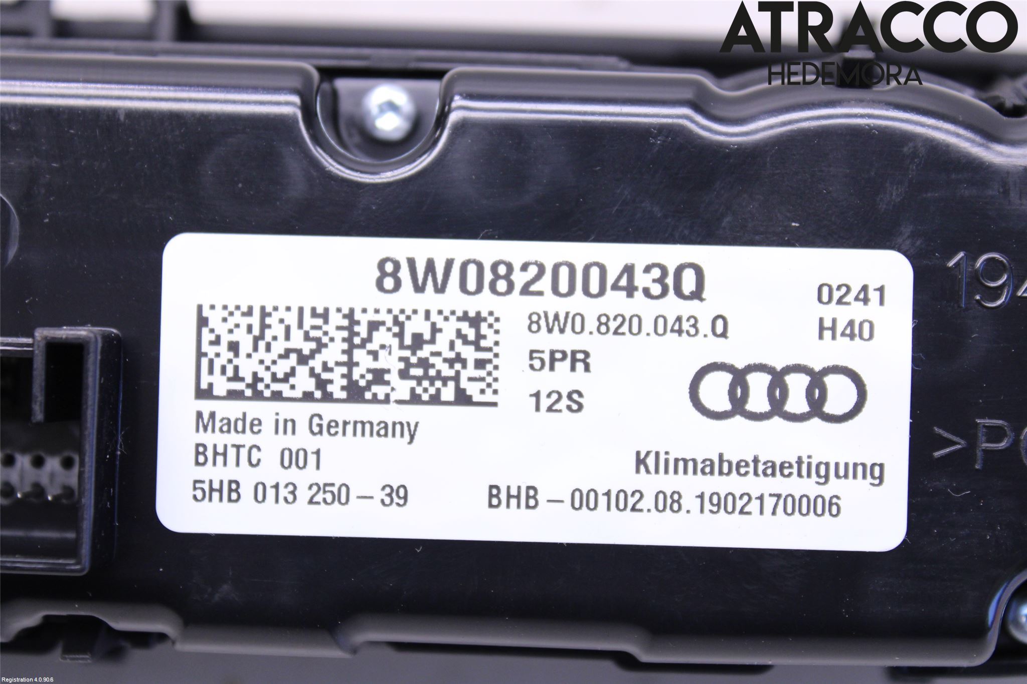 Audi A5 17- Ac Styrenhet Ac Manöveren