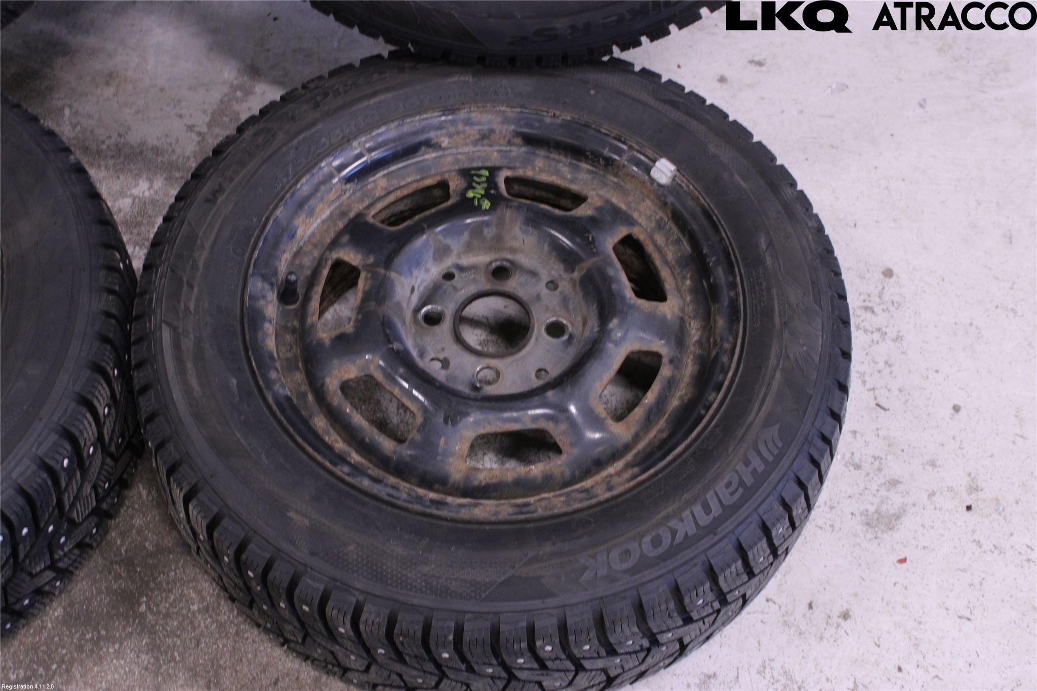 Seat CORDOBA 94-99 Vinterdäck Plåtfälg 4St