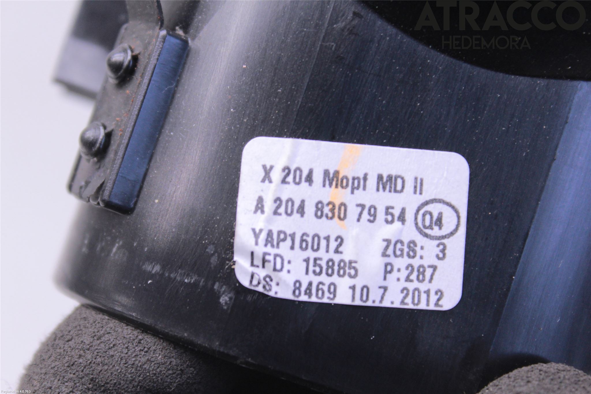 Mercedes-Benz MB GLK-KLASS (X204) 08-16 Defrosterkanal-Munstycke