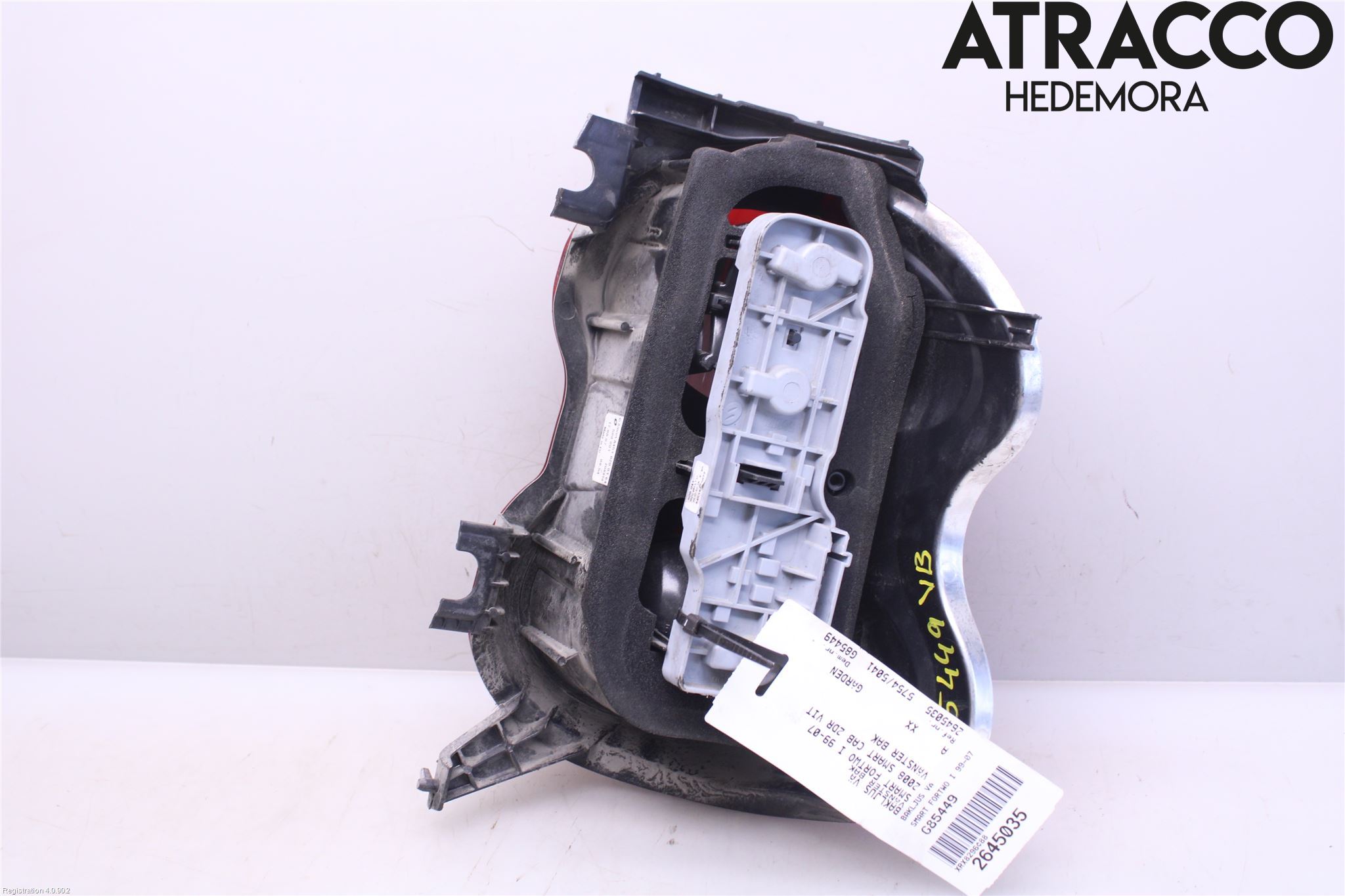 Smart FORTWO I 99-07 Bakljus Vänster