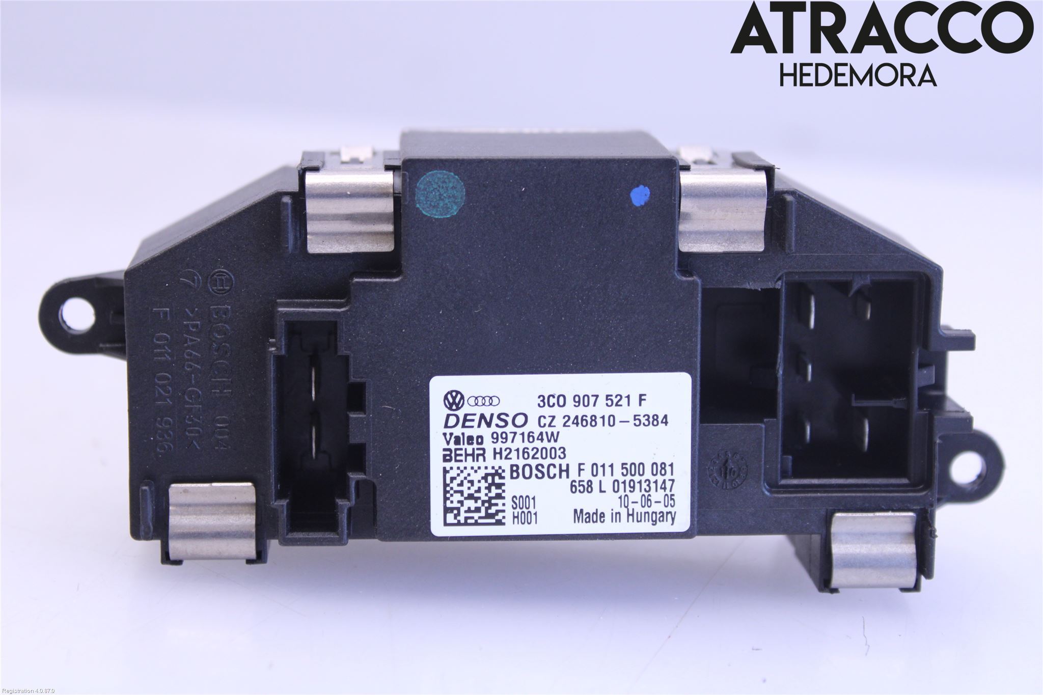 Audi A3/S3 05-13 Värmefläktsmotstånd