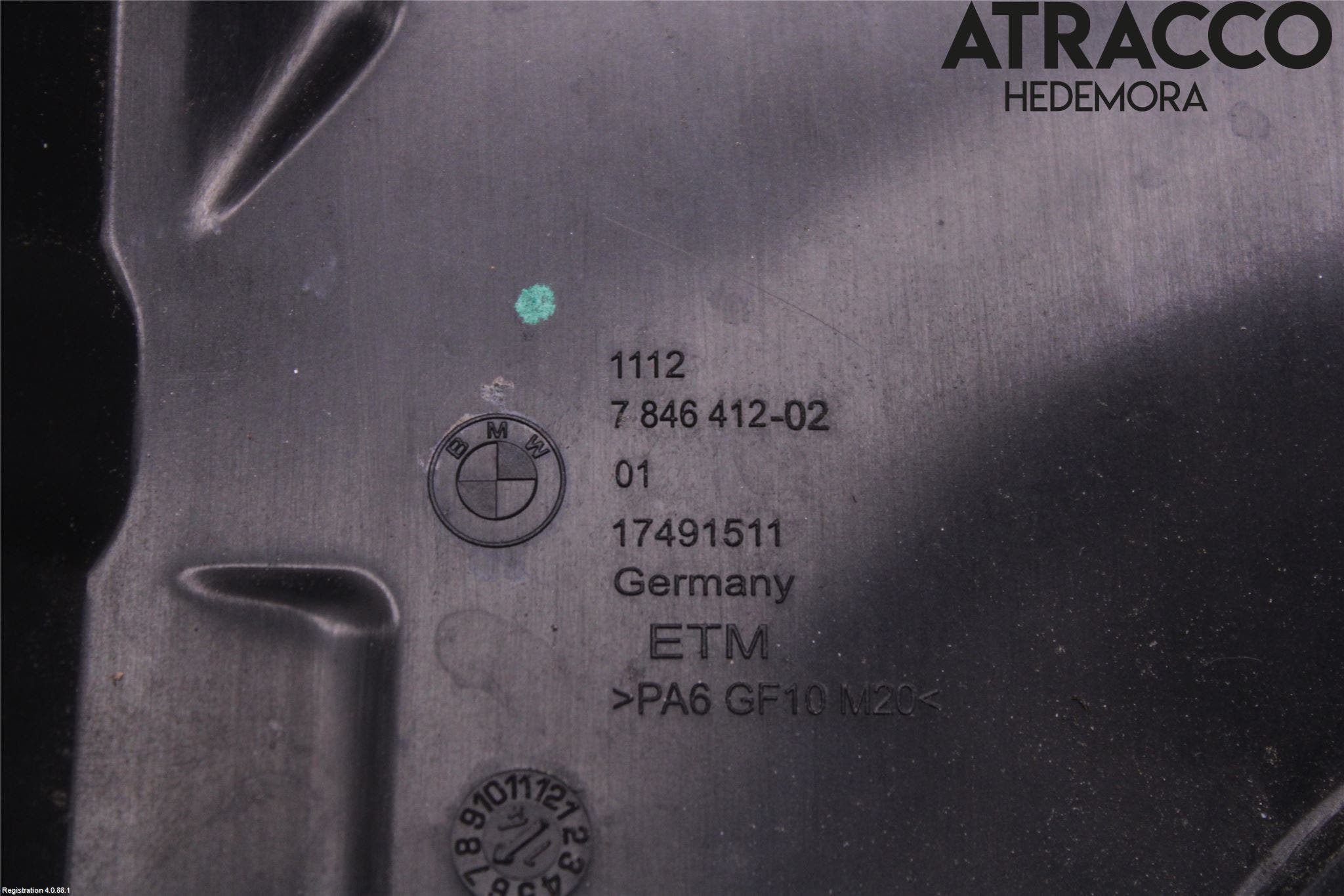 BMW 4 F32/F33/F82/F83 13-20 Motorkåpa