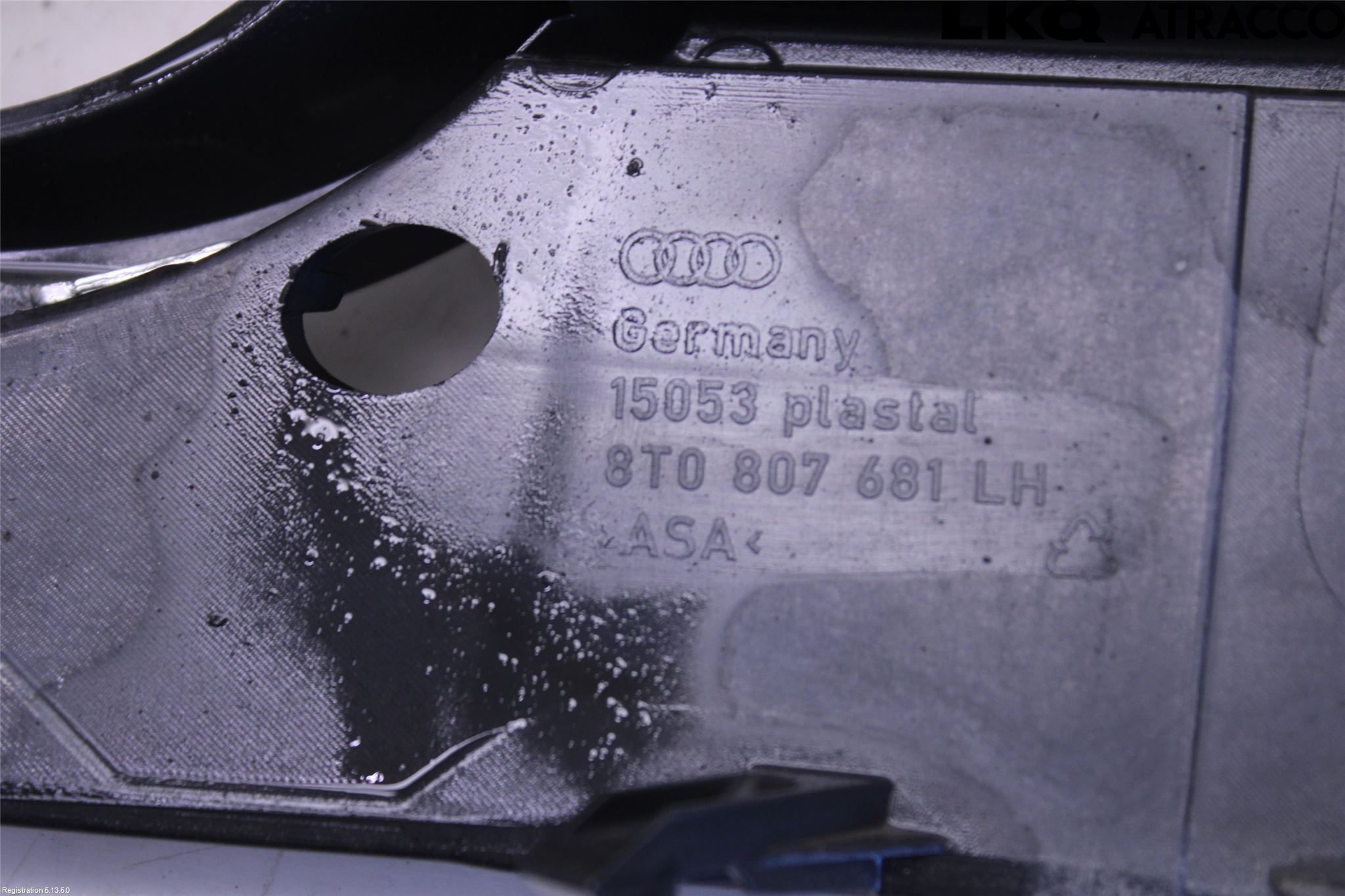 Audi A5 07-16 Dimljussarg Fram