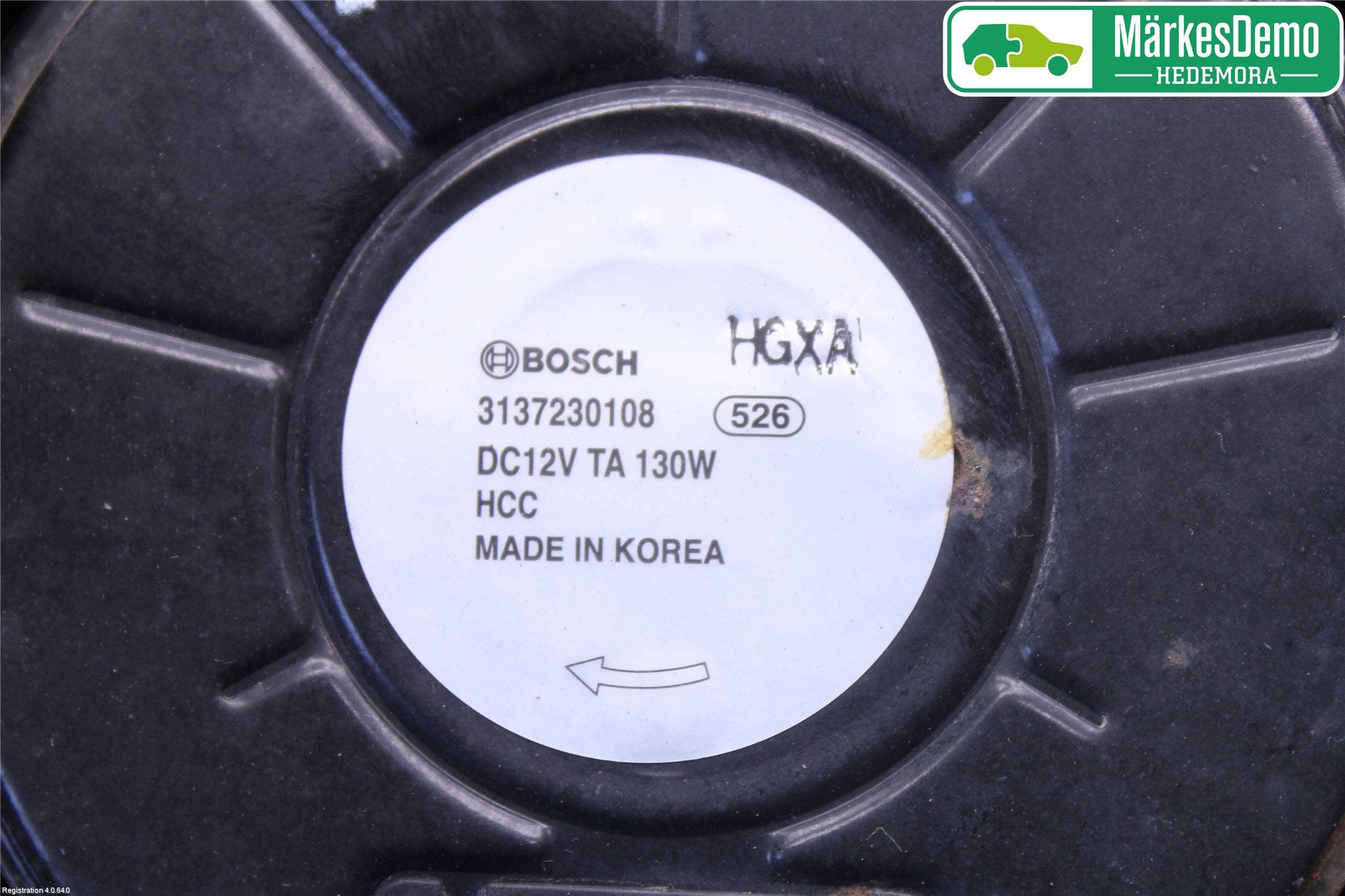 Kia PICANTO 12-17 Kylfläkt El