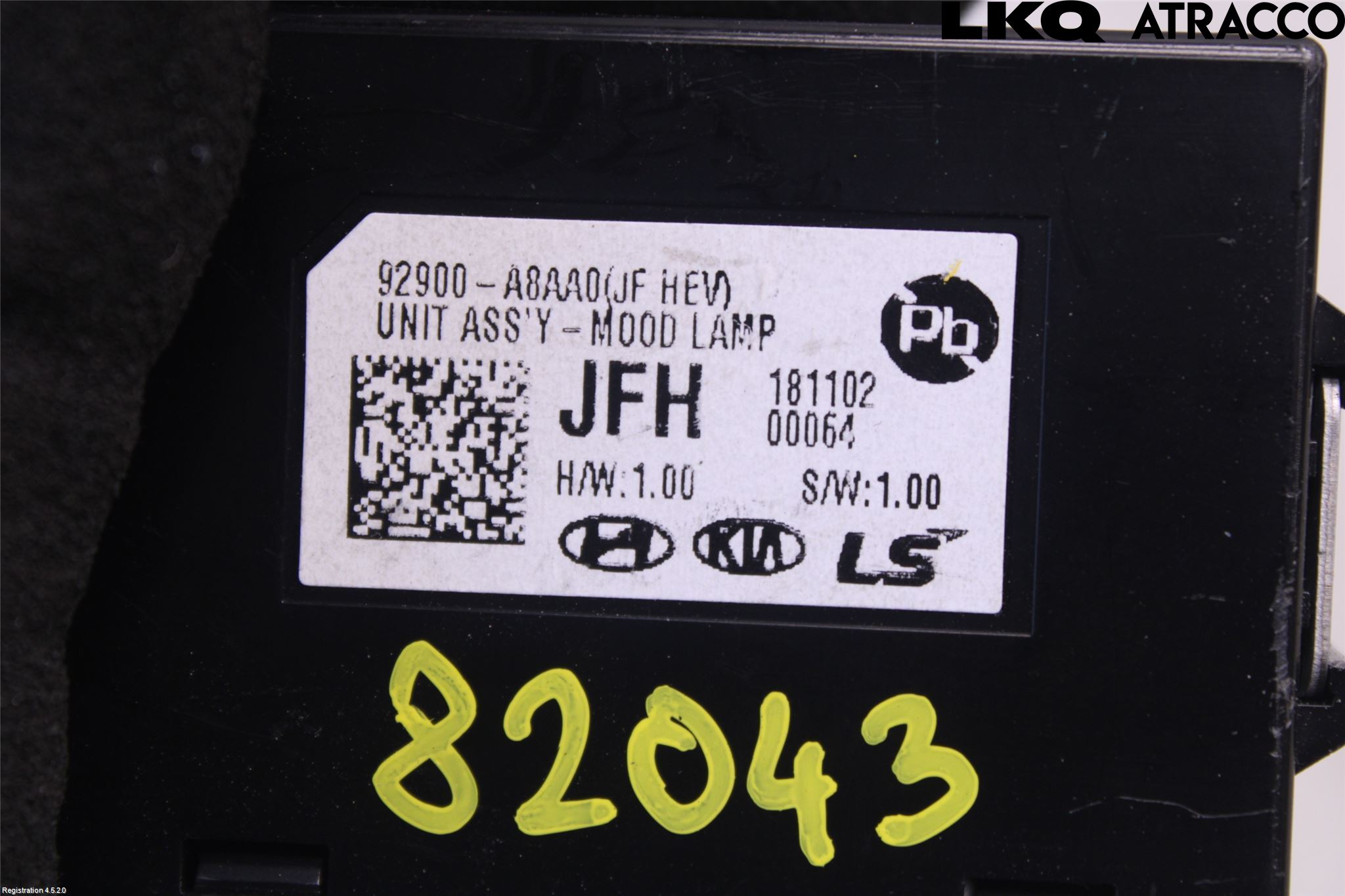 Kia OPTIMA 16-20 Styrenhet Övrigt