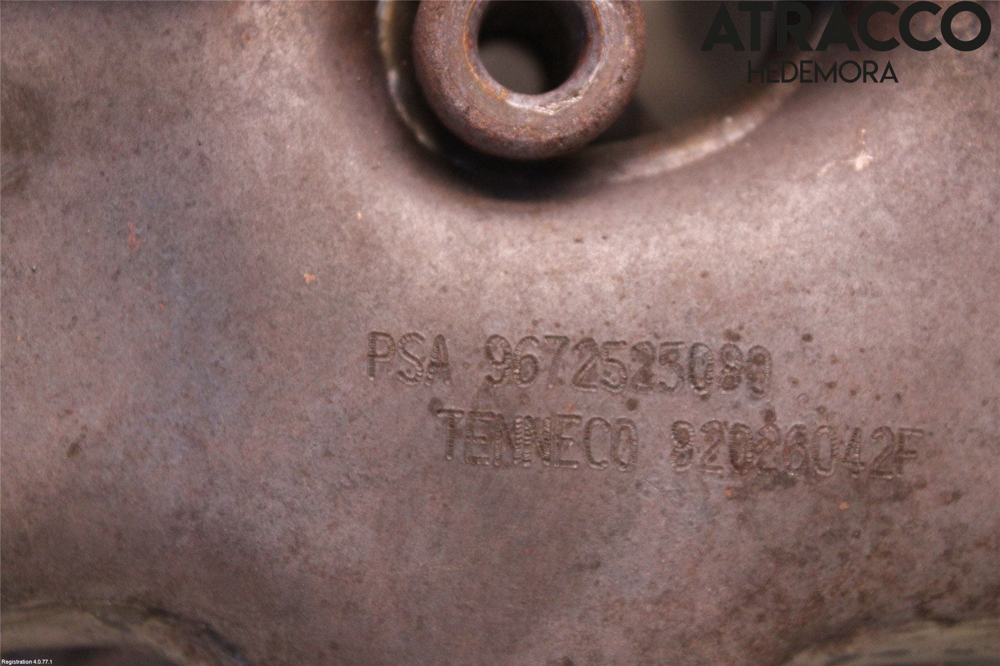 Peugeot 508 11-18 Grenrör Avgas