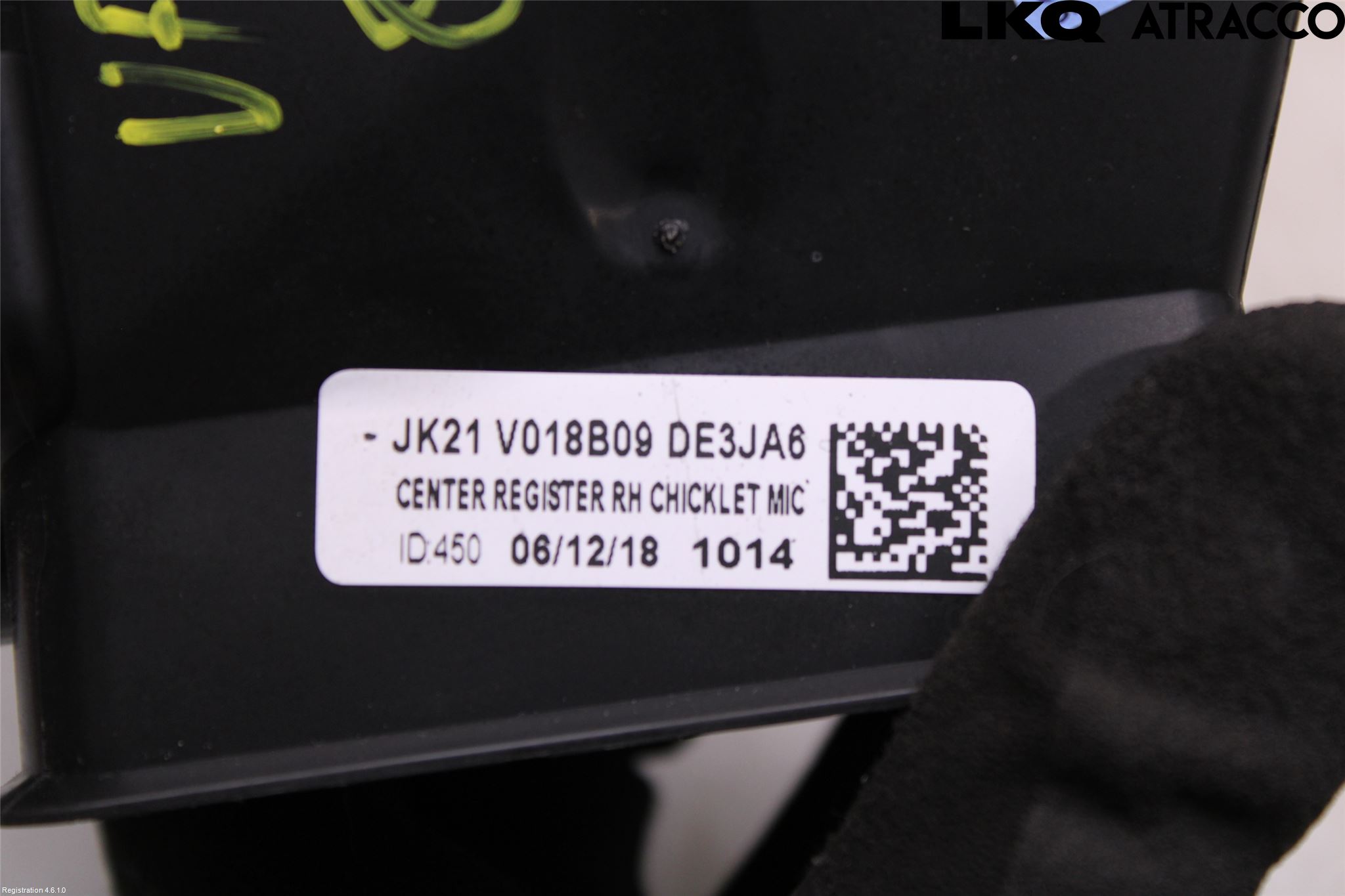 Ford TRANSIT/TOURNEO CUSTOM 13-24 Defrosterkanal-Munstycke