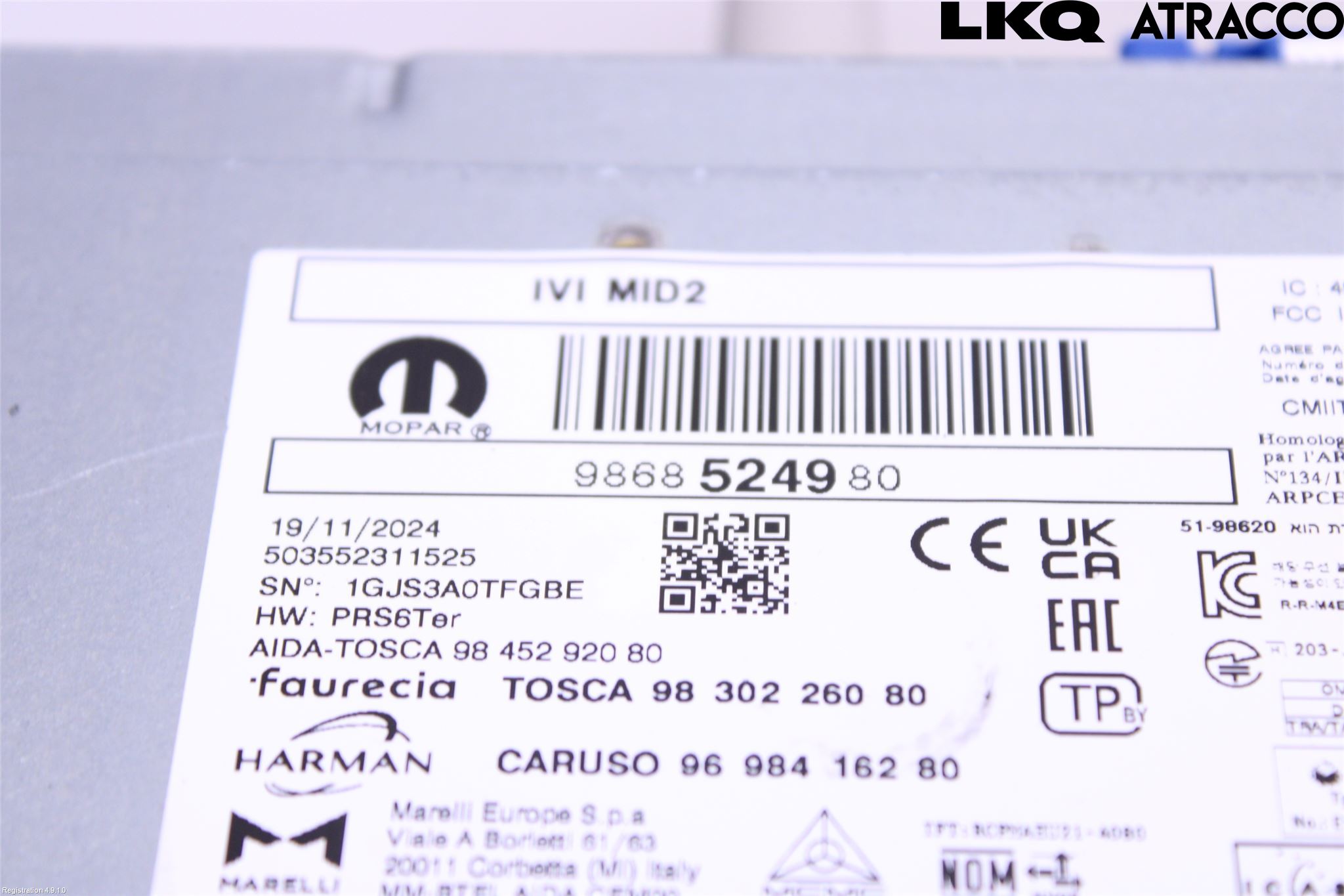 Peugeot 2008/E-2008 20- Cd Radio - Multimediapanel