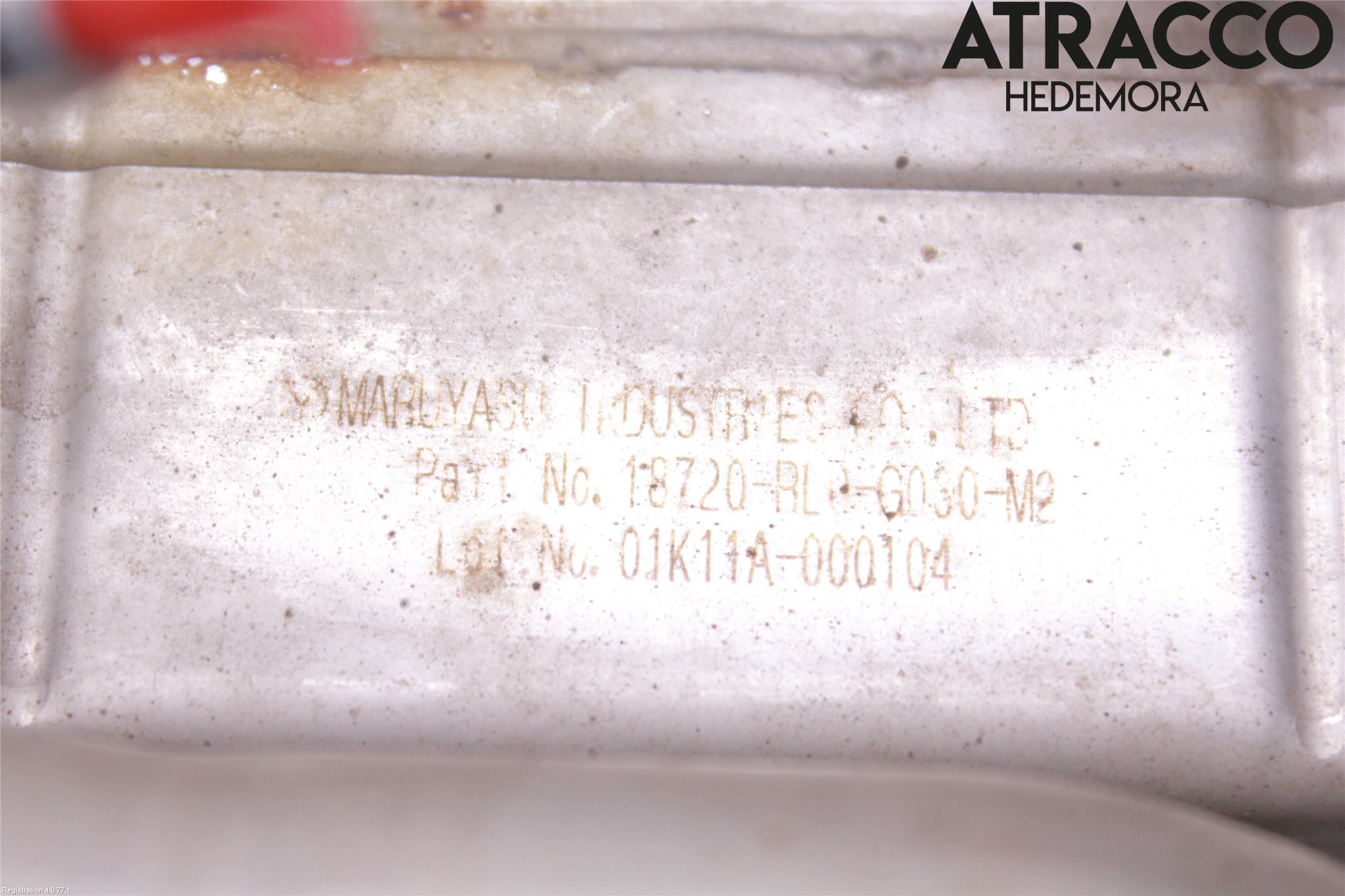 Honda CIVIC 12-16 Avgaskylare