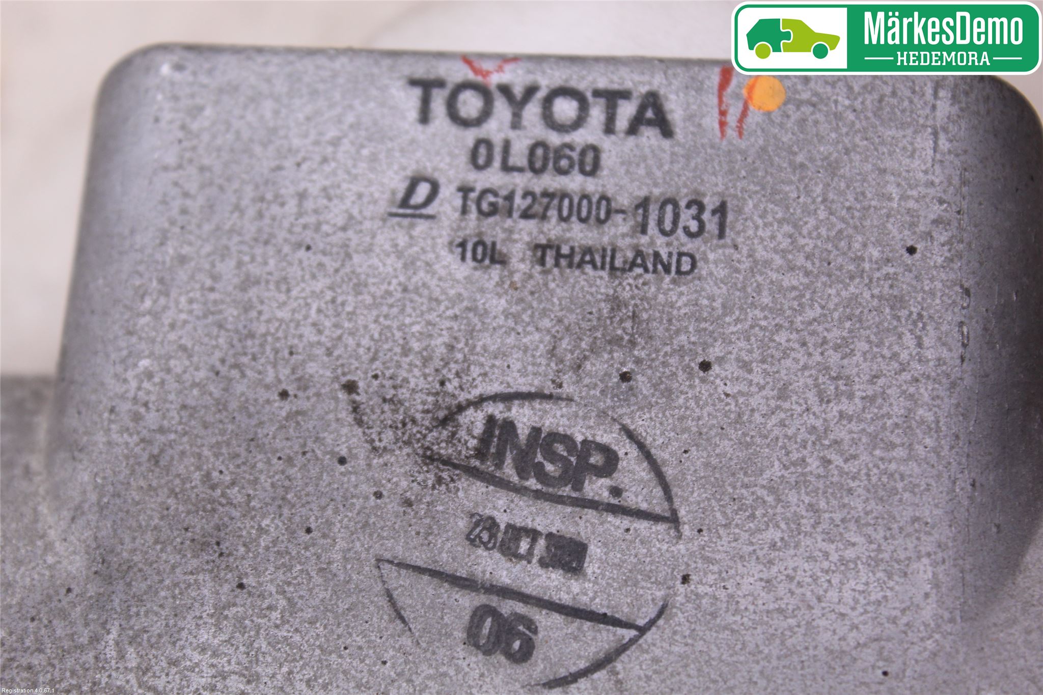 Toyota HILUX 05-16 Laddluft-Intercooler Kyl