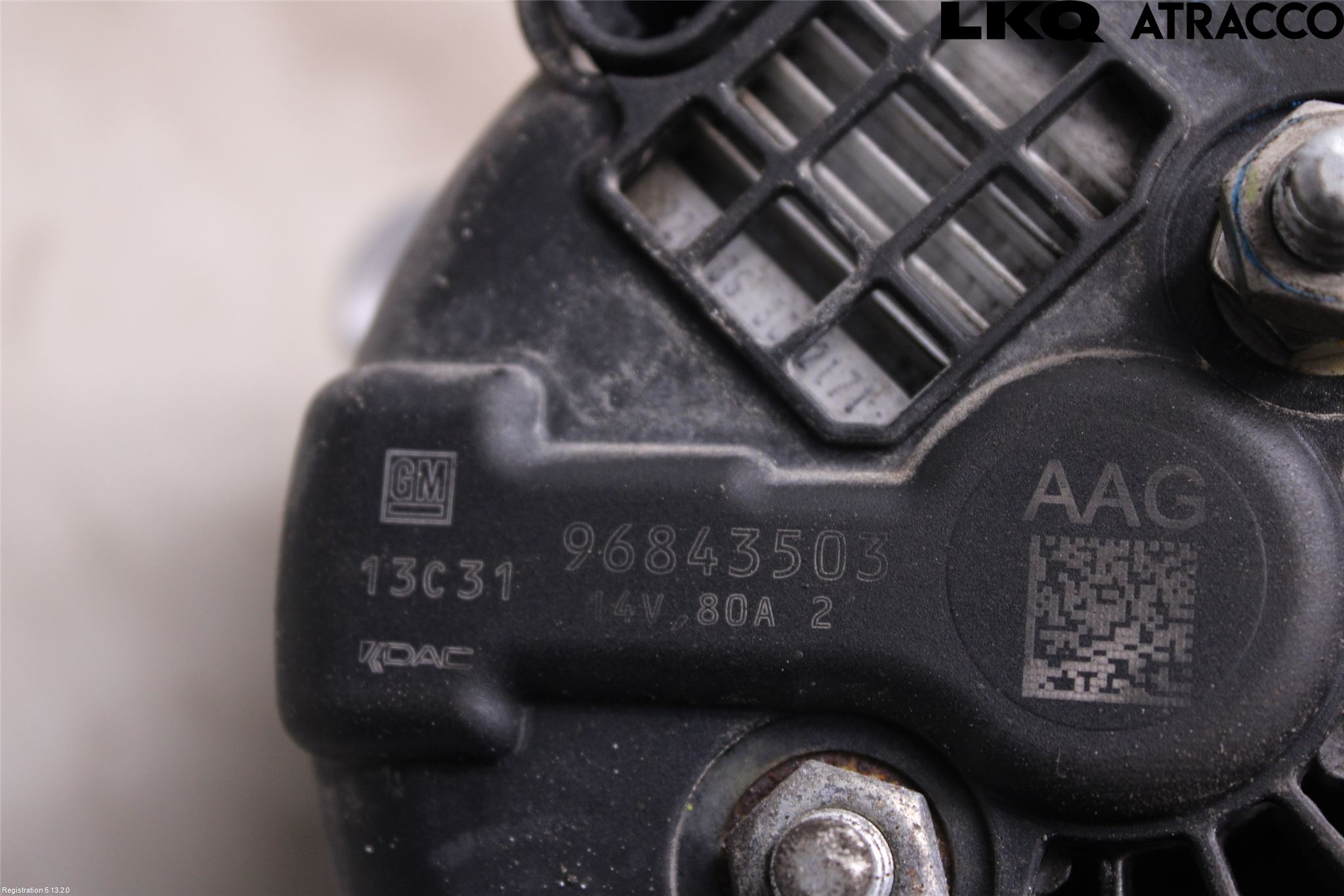 GM CHEVROLET SPARK Generator