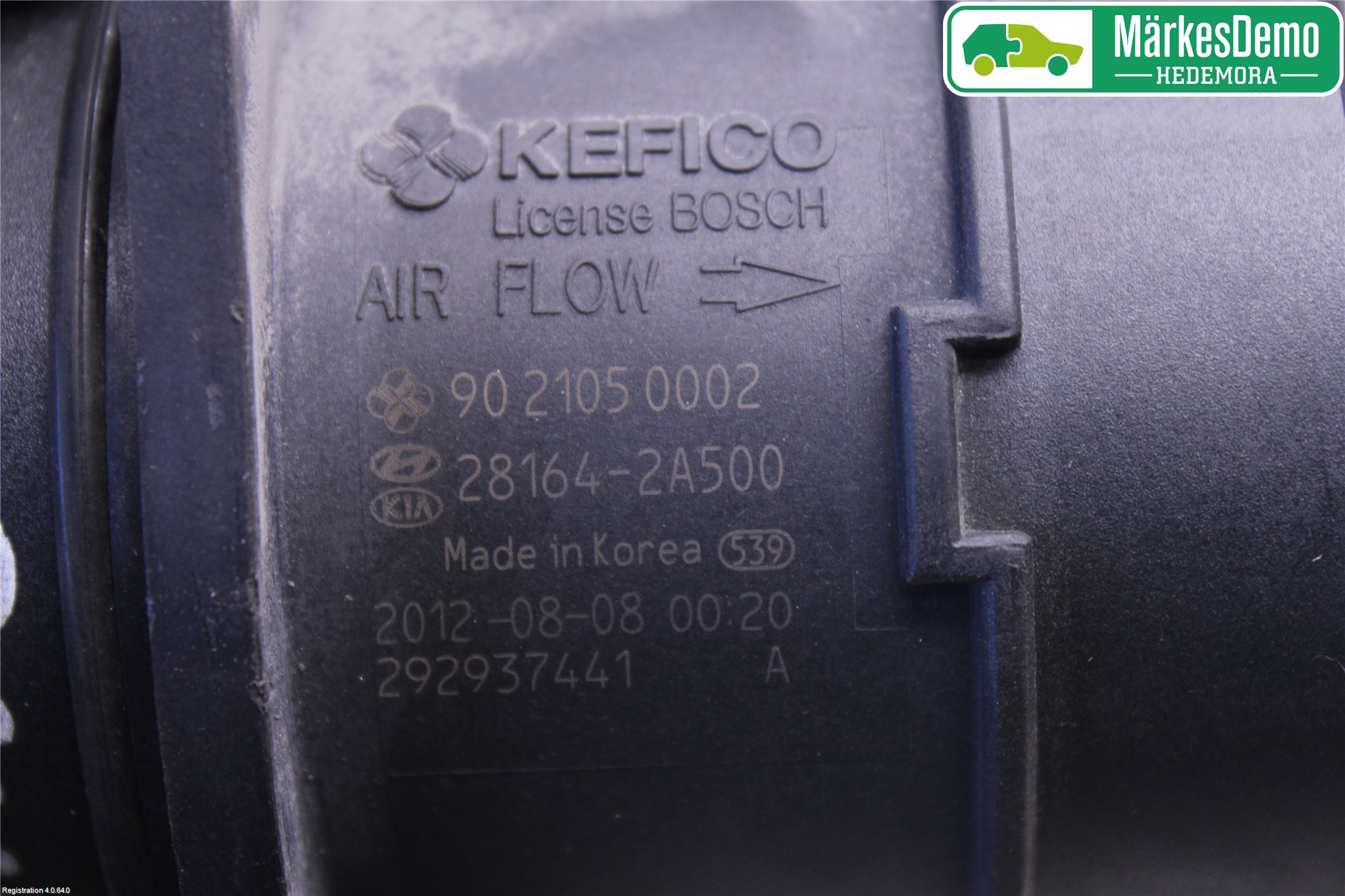 Kia CEED 12-18 Injluftmassamätare