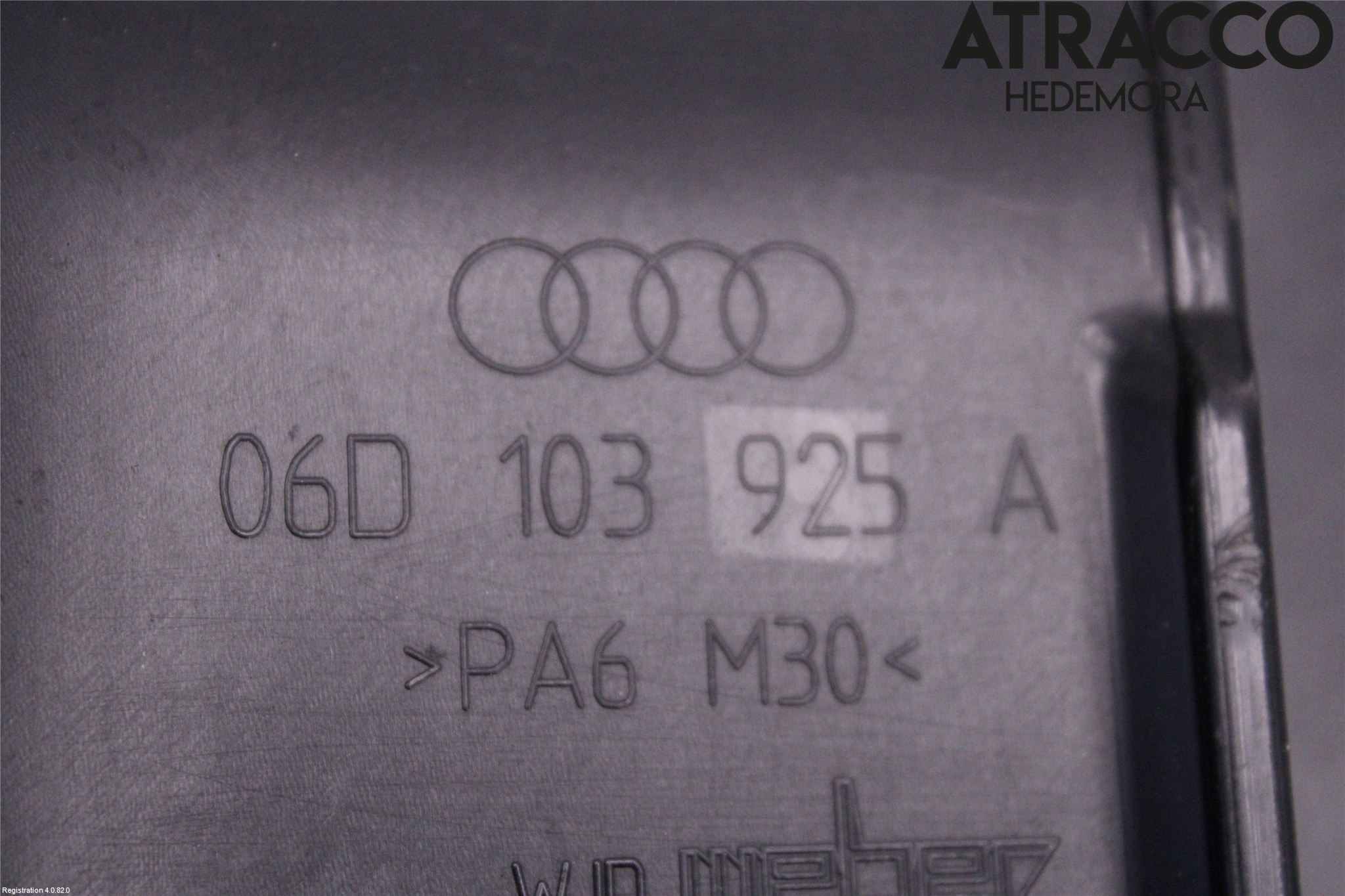 Audi A4/S4 05-07 Motorkåpa
